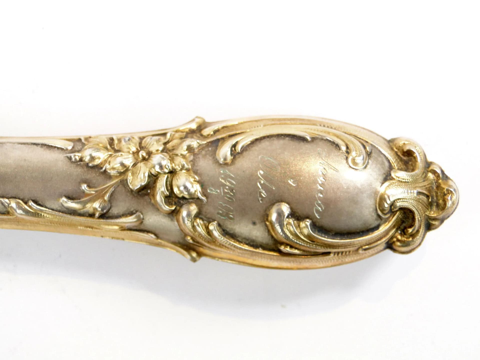 Serving Cutlery Set, rocaille, silver, Sweden, 19th c. - 22875