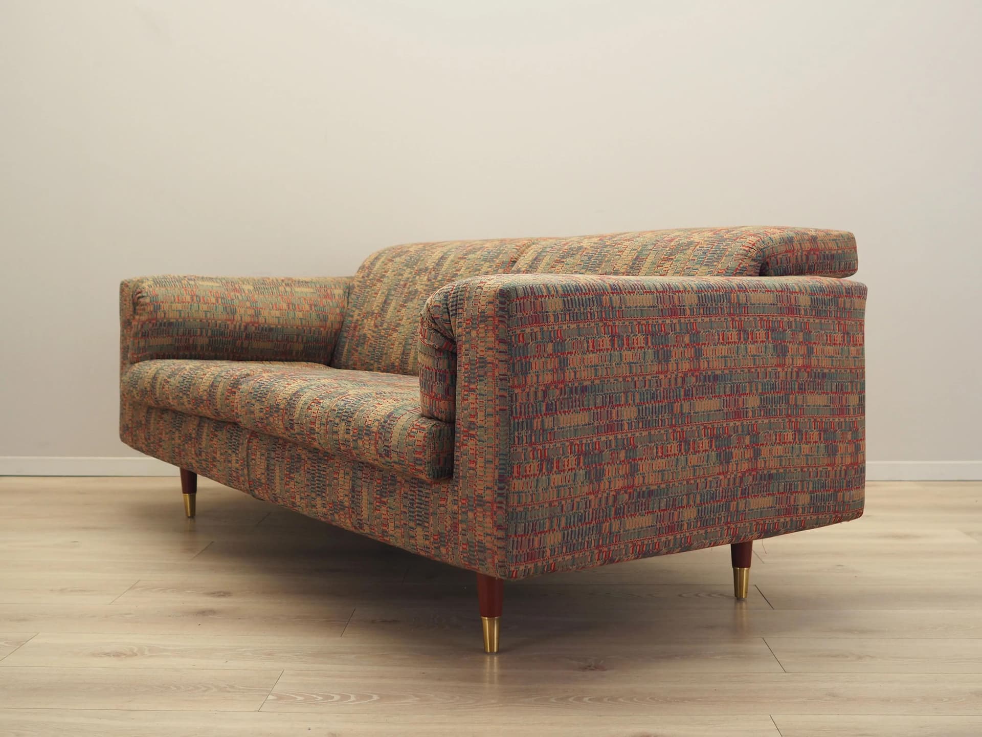 Sofa, multicolor, fabric, wood, B&B Italia, Italy, 1960s. - 22951