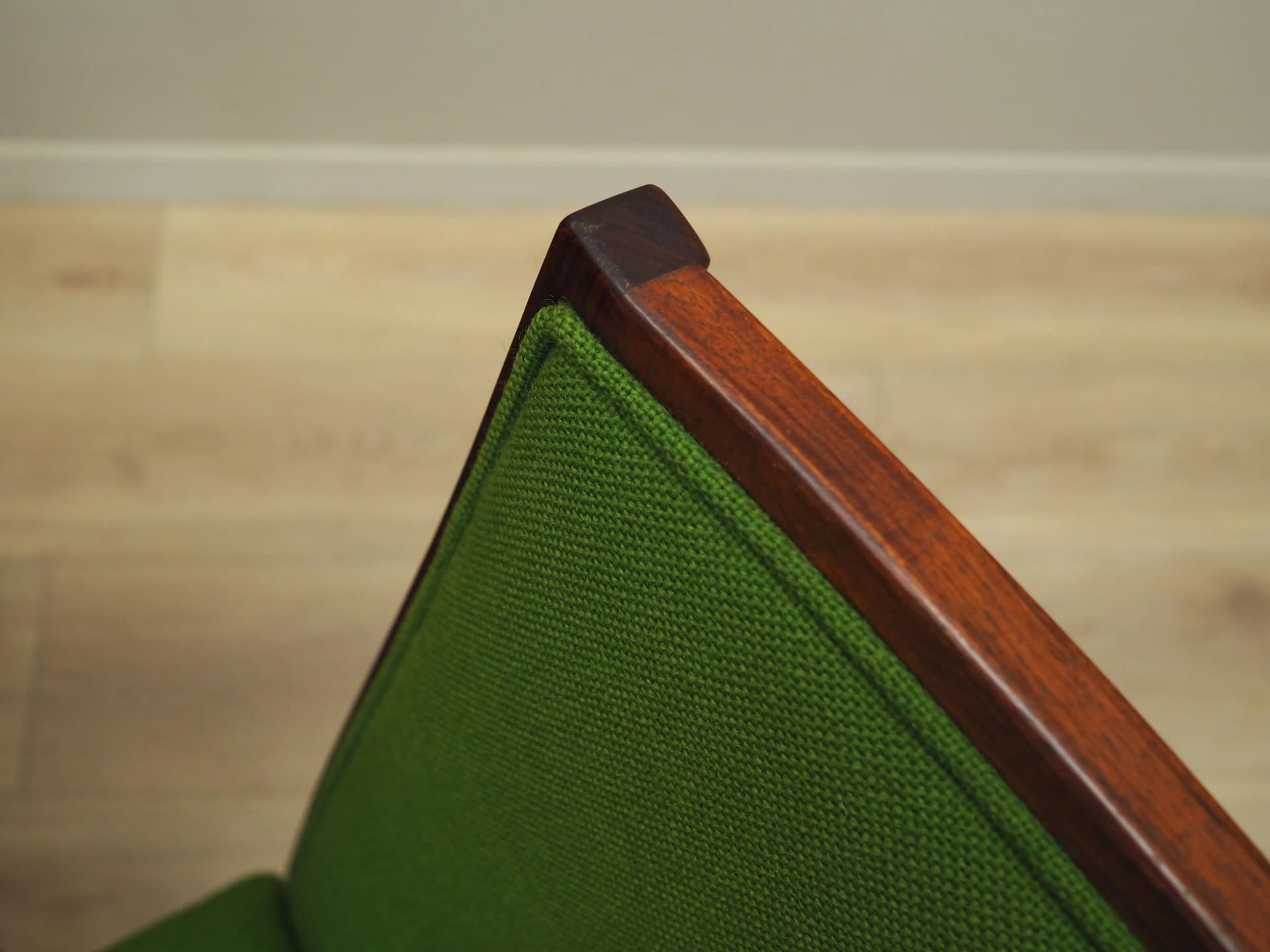 Komplet czterech krzeseł, palisander zielony, Dyrlund, Dania, lata 70. - 23331