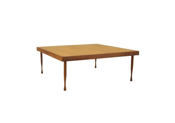 Stolik kawowy, mahoń jasny, Włochy, lata 70. - WYMIARY