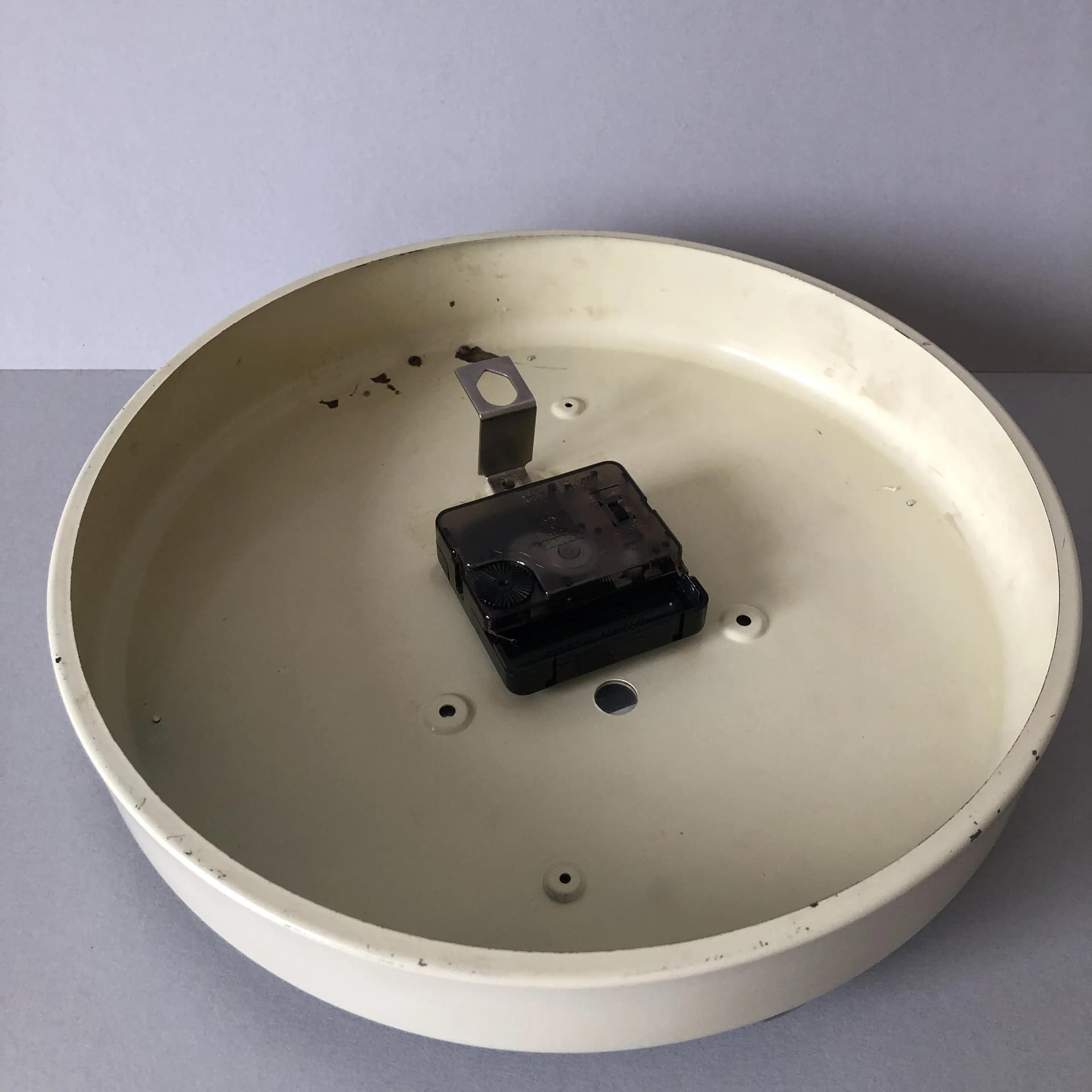 Chromowany zegar ścienny, Diehl, Niemcy, lata 70. - 24190