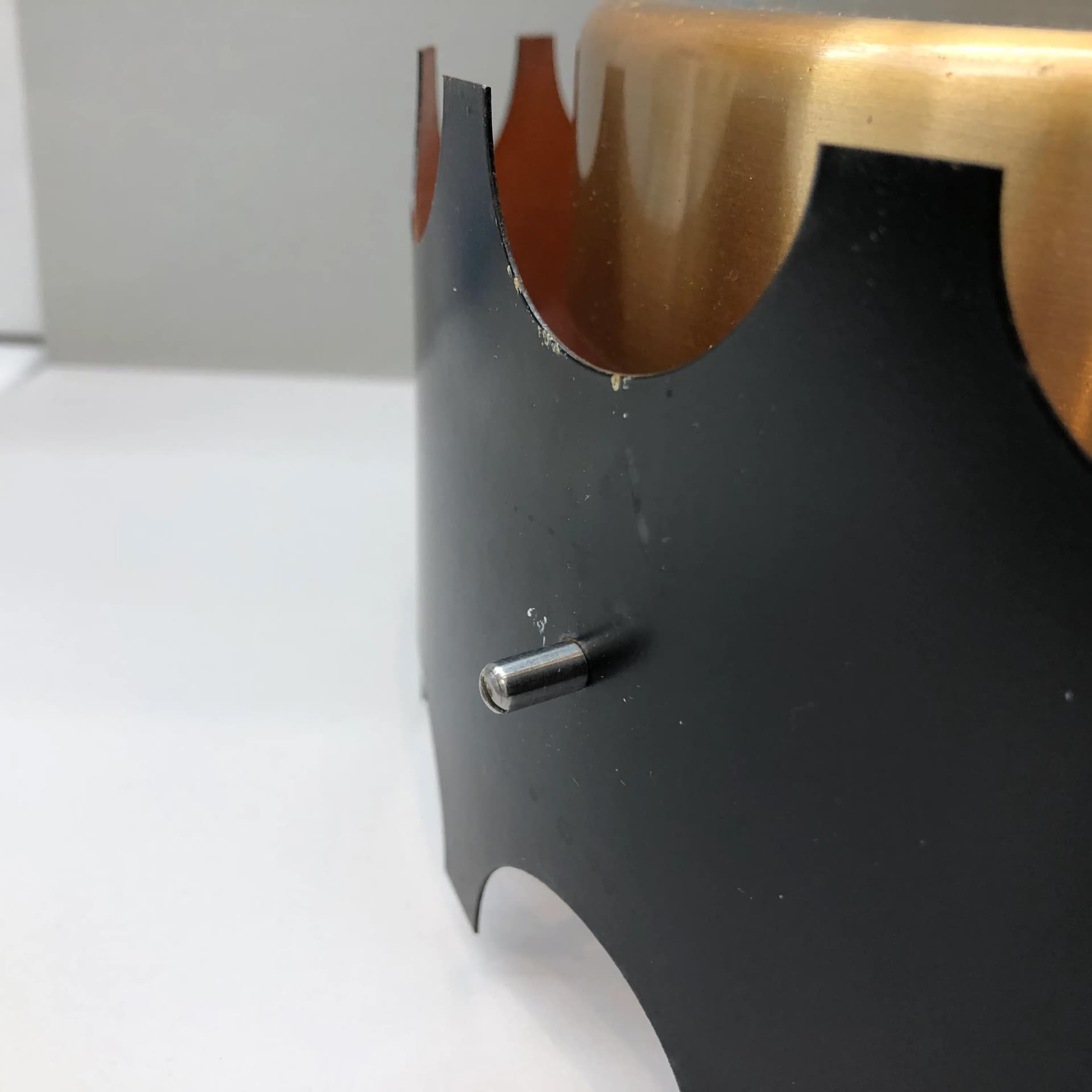 Lampa wisząca, copper, aluminium, Niemcy, lata 70. - 24177