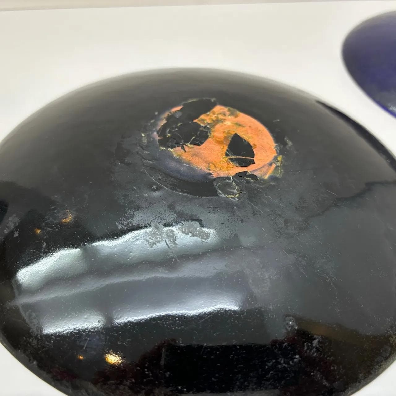 Wielokolorowe emaliowane misy dekoracyjne, Niemcy, lata 60. - 24647