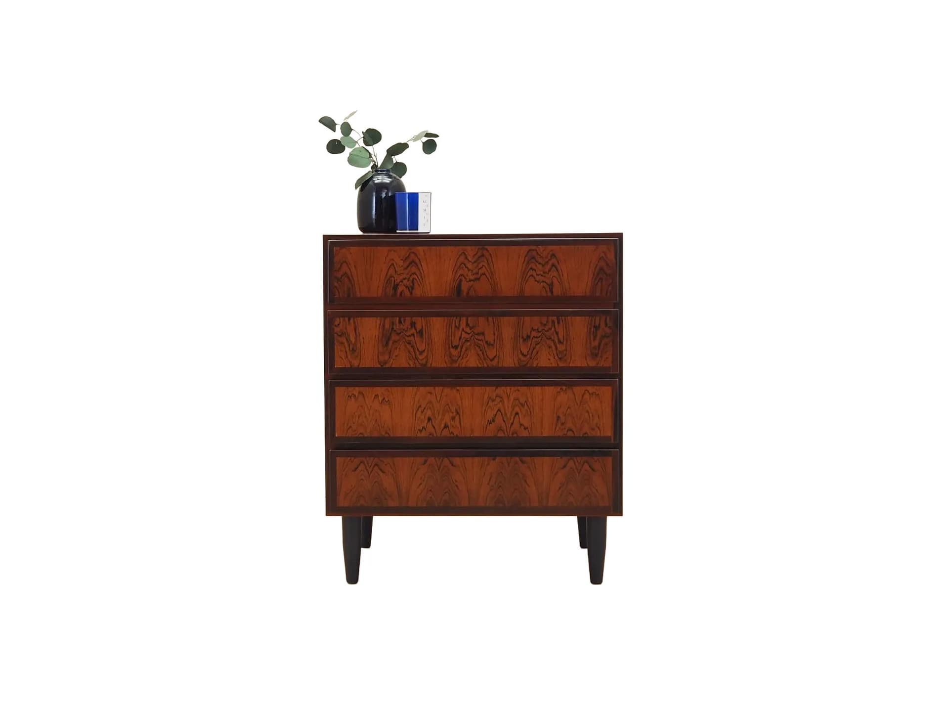 Komoda, palisander brązowy, Omann Jun, Dania, lata 70.