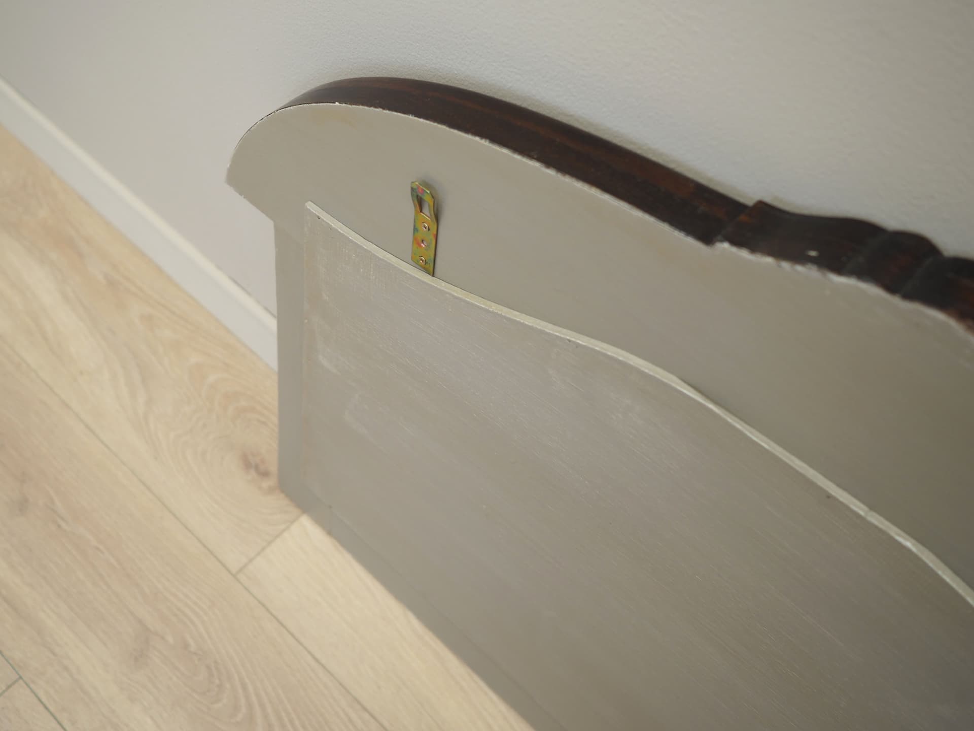 Wall mirror, grey oak, Denmark, 1960s - 66334