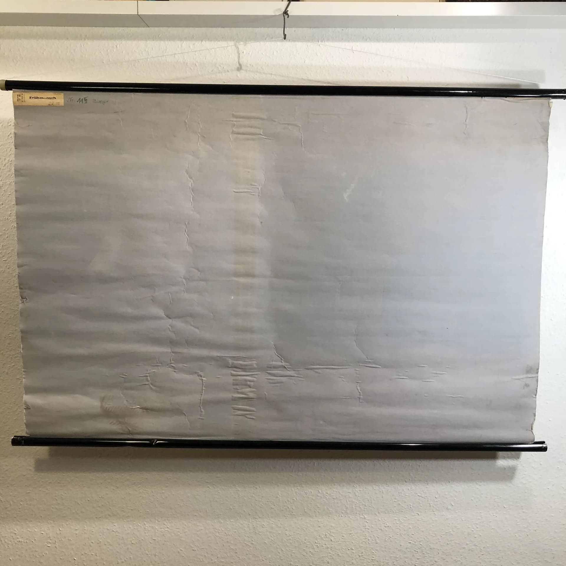 Tablica edukacyjna, Człowiek wyprostowany, multikolor, papier, Niemcy, lata 70., 116x75cm - 25172