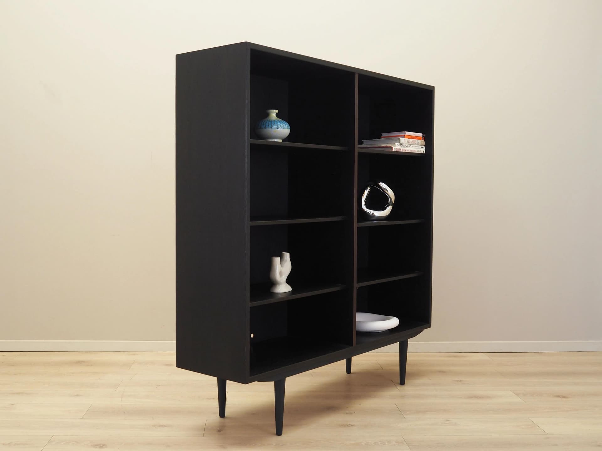 Regał, dąb czarny, proj. B. Mogensen, Szwecja, lata 60. - 25248