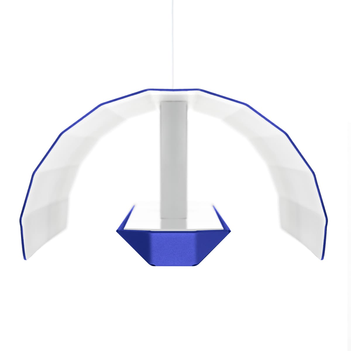 APOLIN 65cm pendant lamp, cobalt/white, Kaspa x Grynasz Studio - 2758