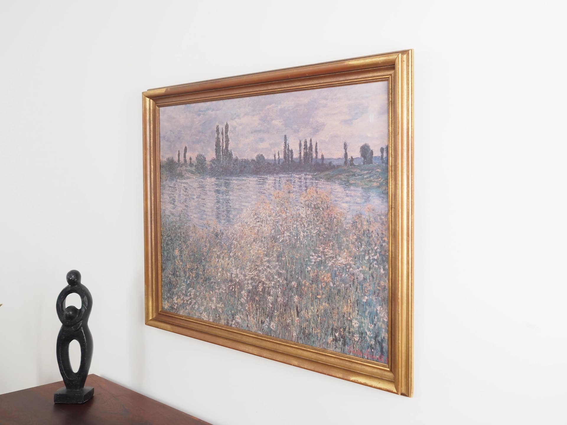 Obraz Niebieska łąka, druk na płótnie, rama drewno, Polska, XXI w. - 25554