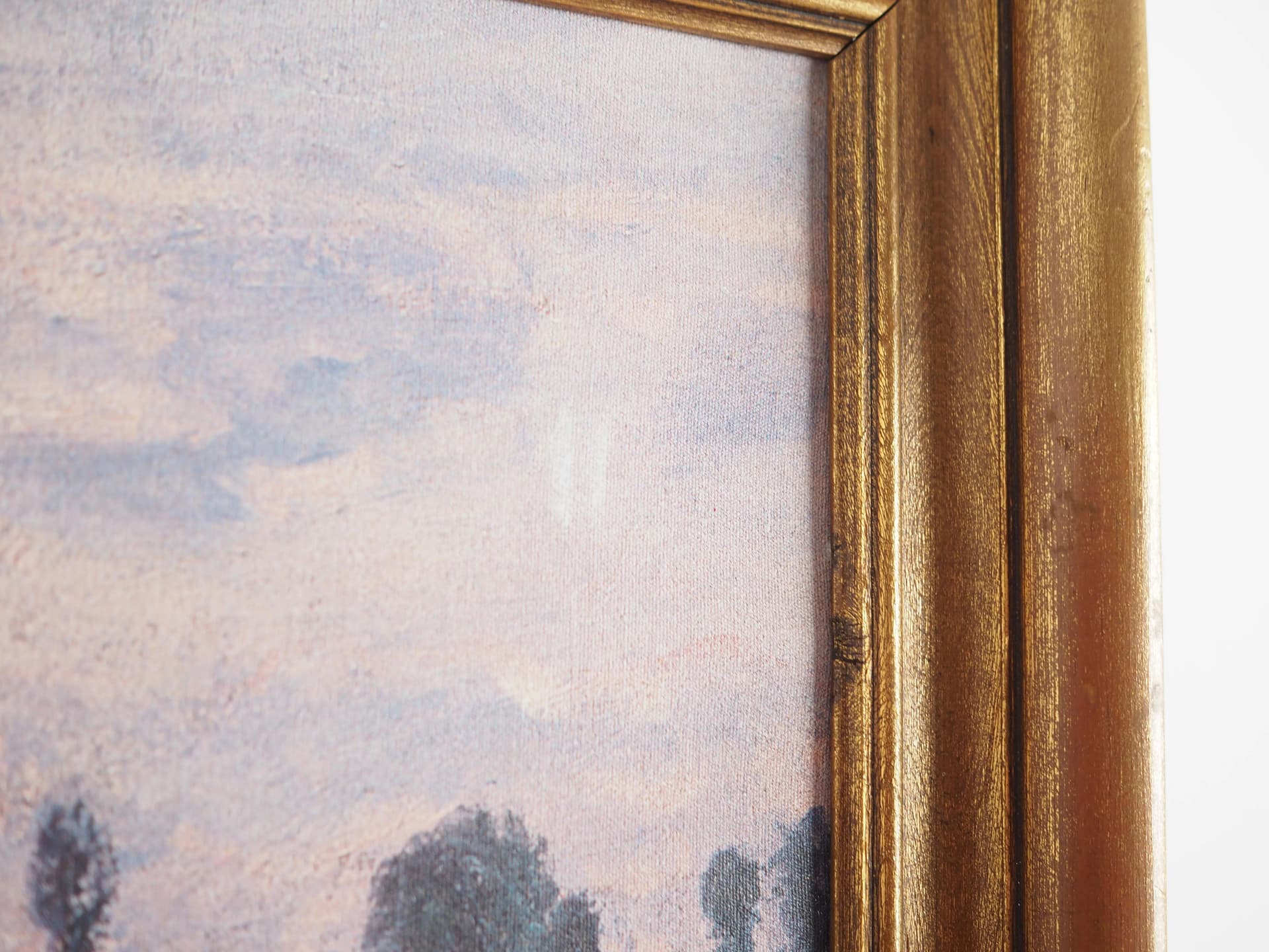 Obraz Niebieska łąka, druk na płótnie, rama drewno, Polska, XXI w. - 25557