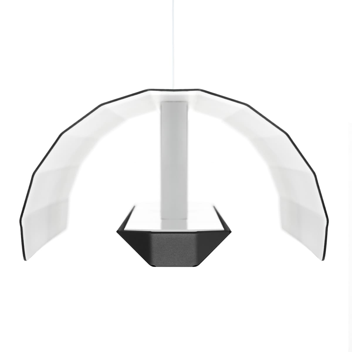APOLIN 120cm pendant lamp, black/white, Kaspa x Grynasz Studio - 2821