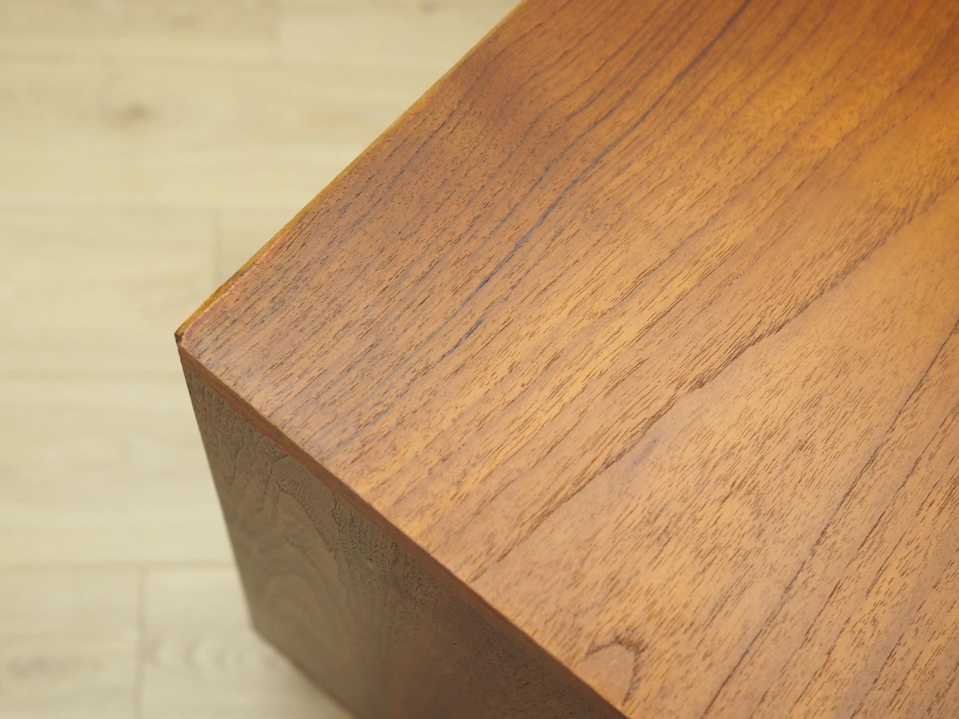 Sideboard, teak pomarańczowy, Dania, lata 70. - 25802