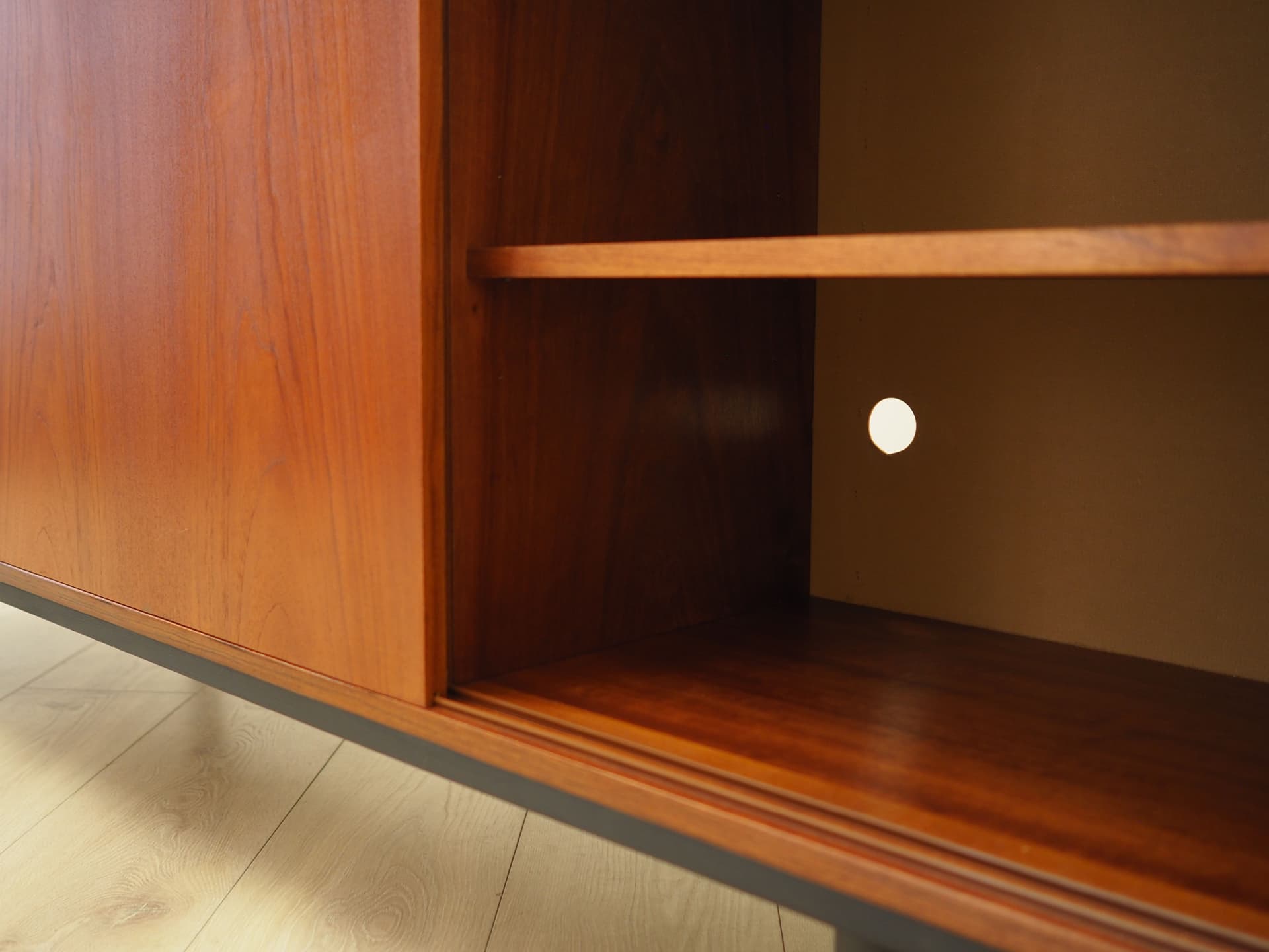 Sideboard, teak pomarańczowy, Dania, lata 70. - 66263