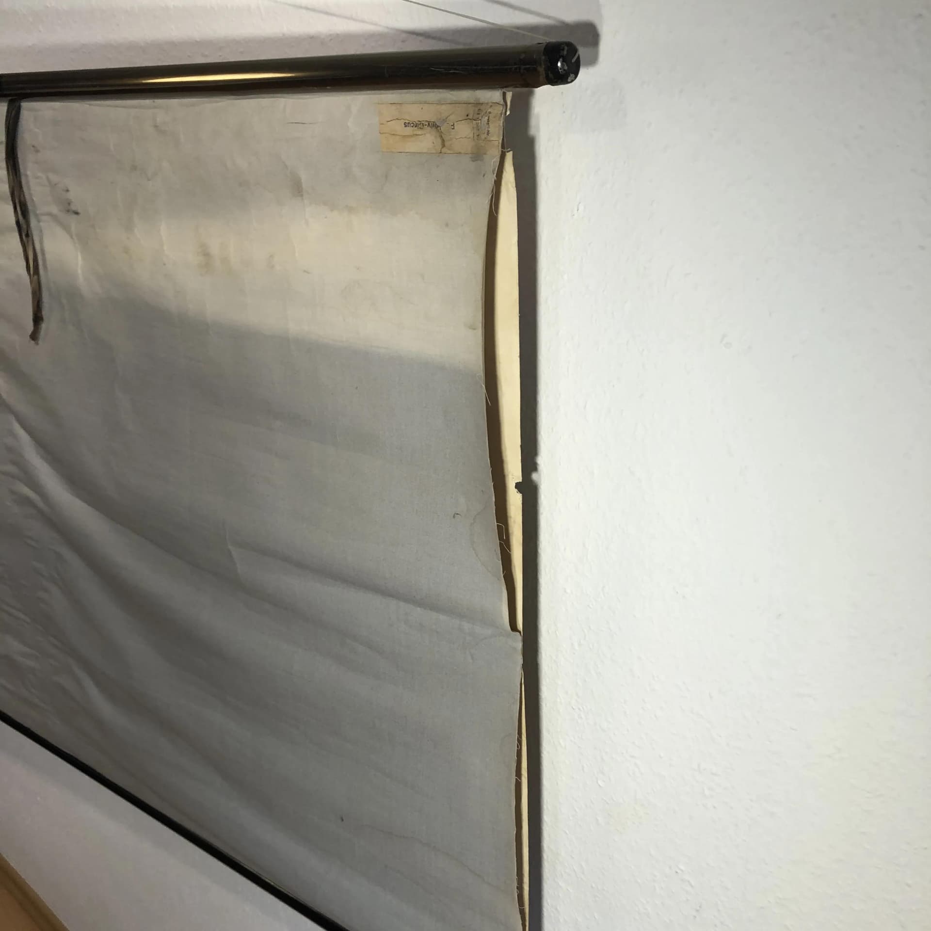 Educational Wall Chart Piccadilly Circus, multicolor paper, by E. Melcher, Germany, 1960s. - 26202