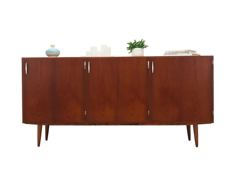 Sideboard, teak brązowy, Dania, lata 60.