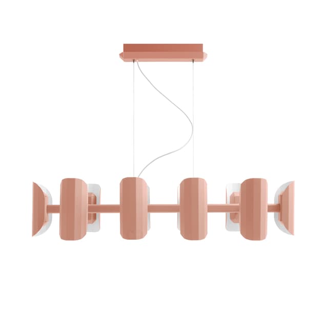 APOLIN chandelier dusty pink/white, Kaspa x Grynasz Studio - DIMENSION