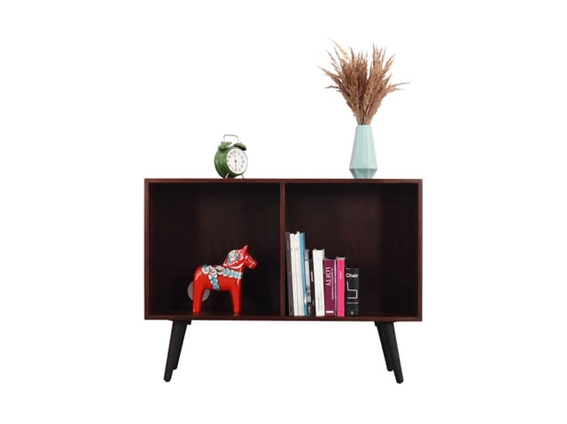 Regał, mahoń ciemny, Bramin, Dania, lata 70. - WYMIARY