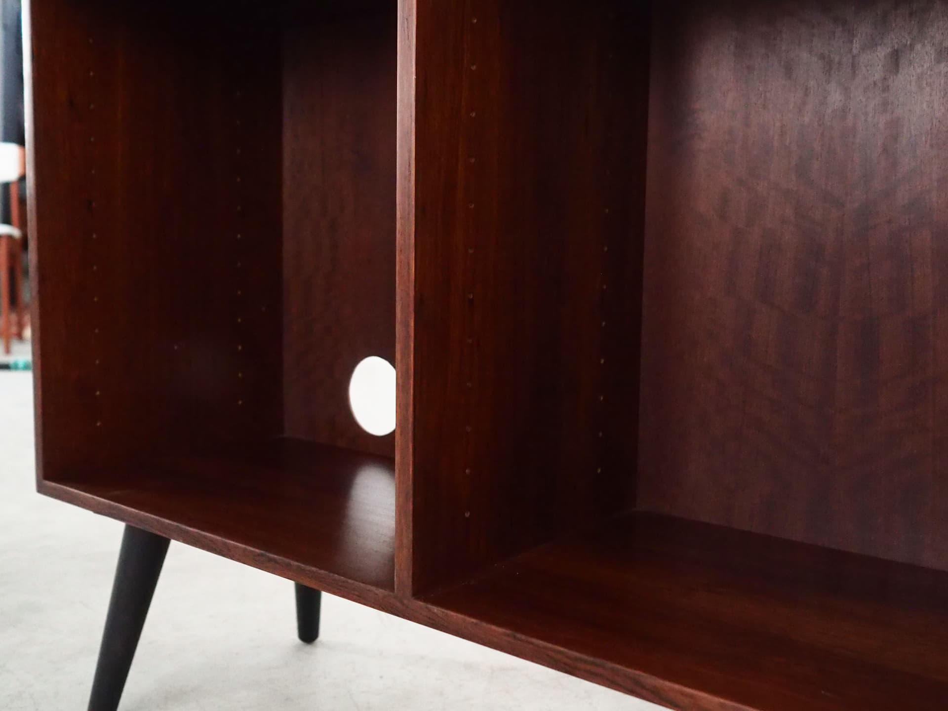 Regał, mahoń ciemny, Bramin, Dania, lata 70. - 66203