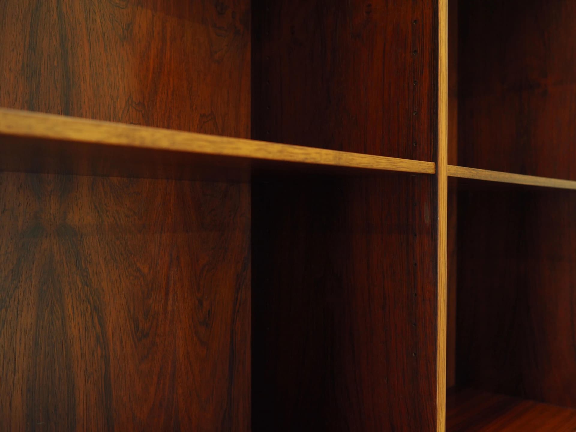 Regał nr 12, palisander brązowy, Omann Jun, Dania, lata 70. - 26705