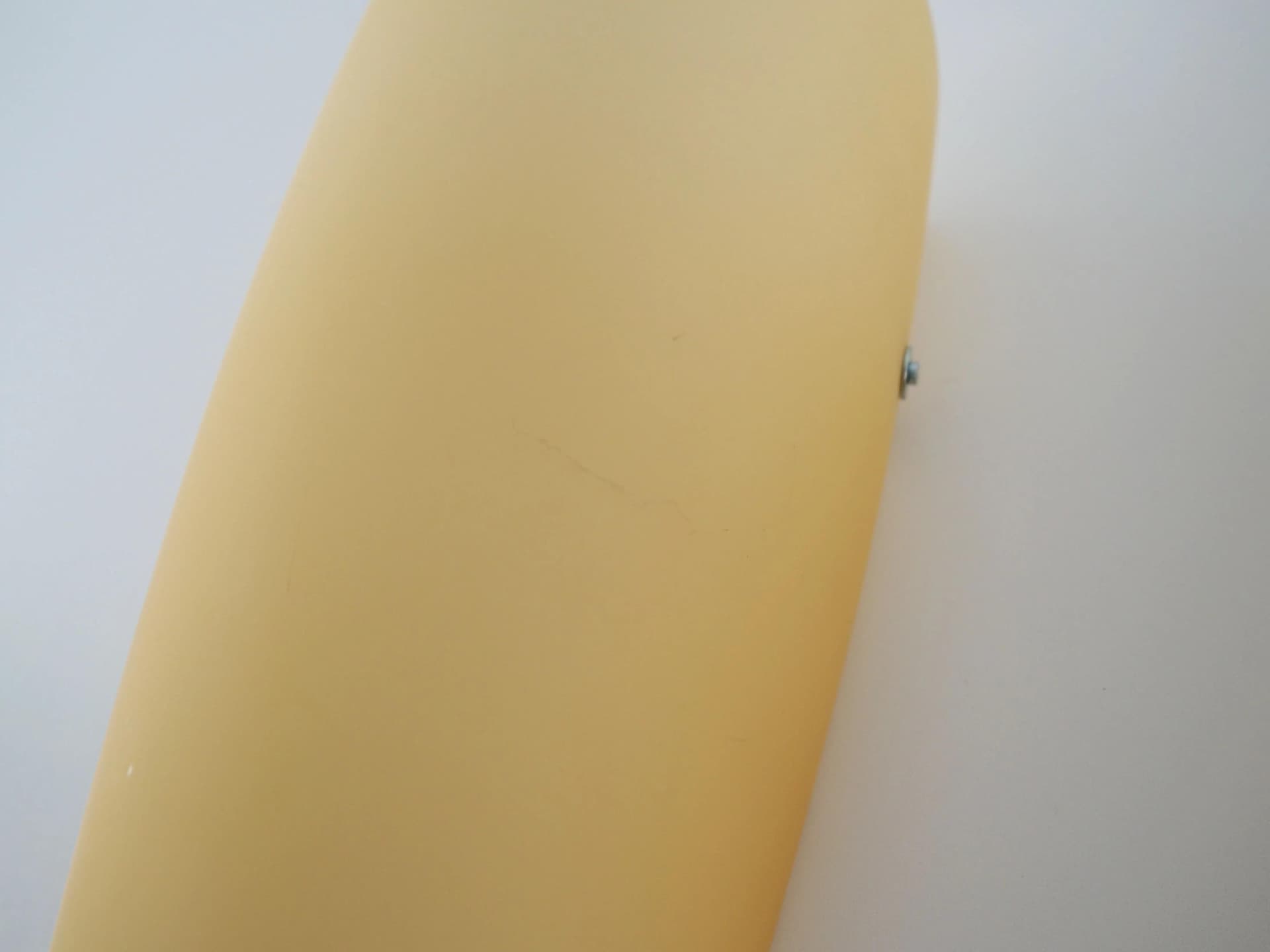 Set of wall sconces, Murano, beige glass, metal, Italy, 1980s - 26684