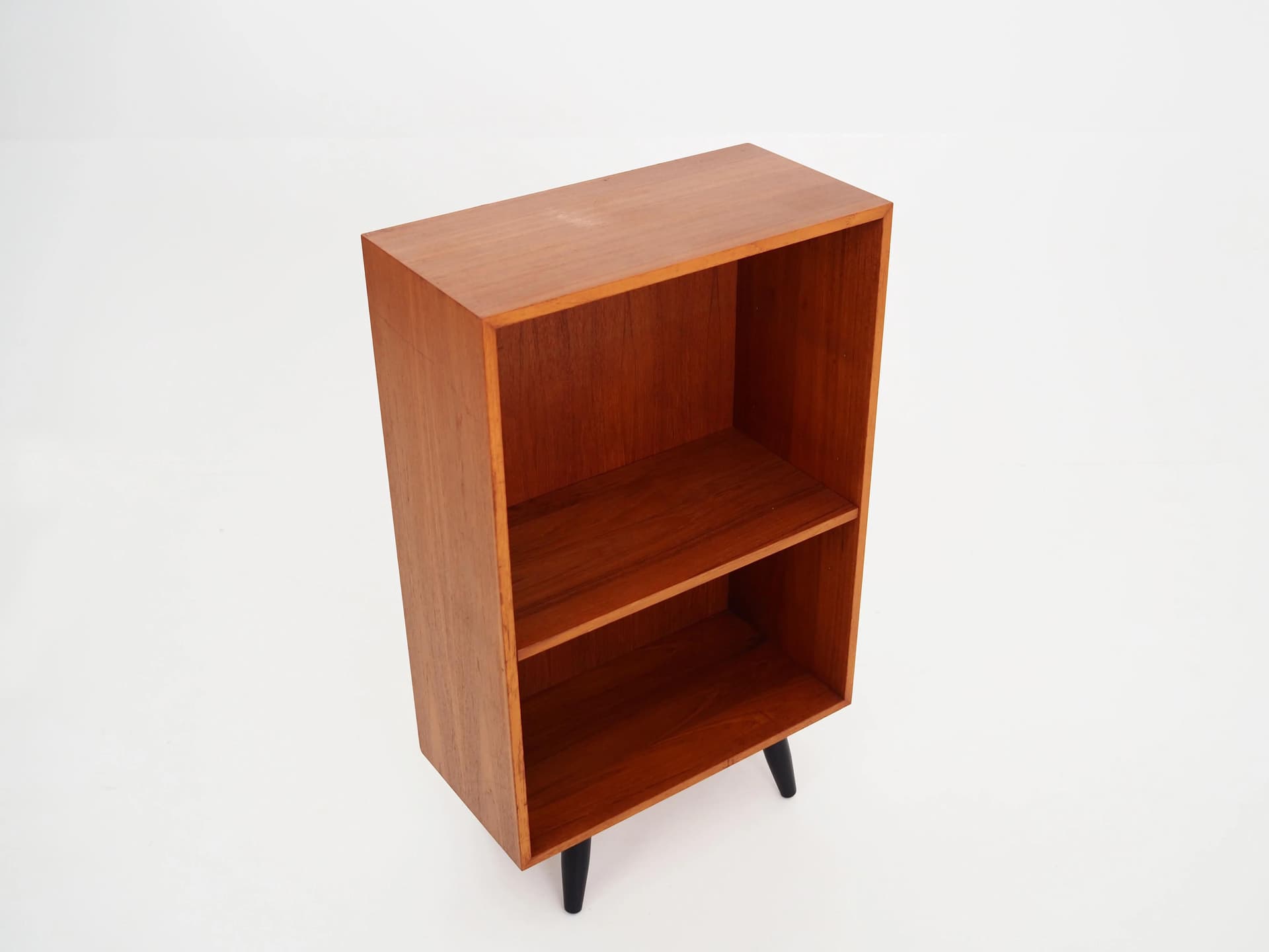 Bookcase, orange teak, Denmark, 1970s - 26852