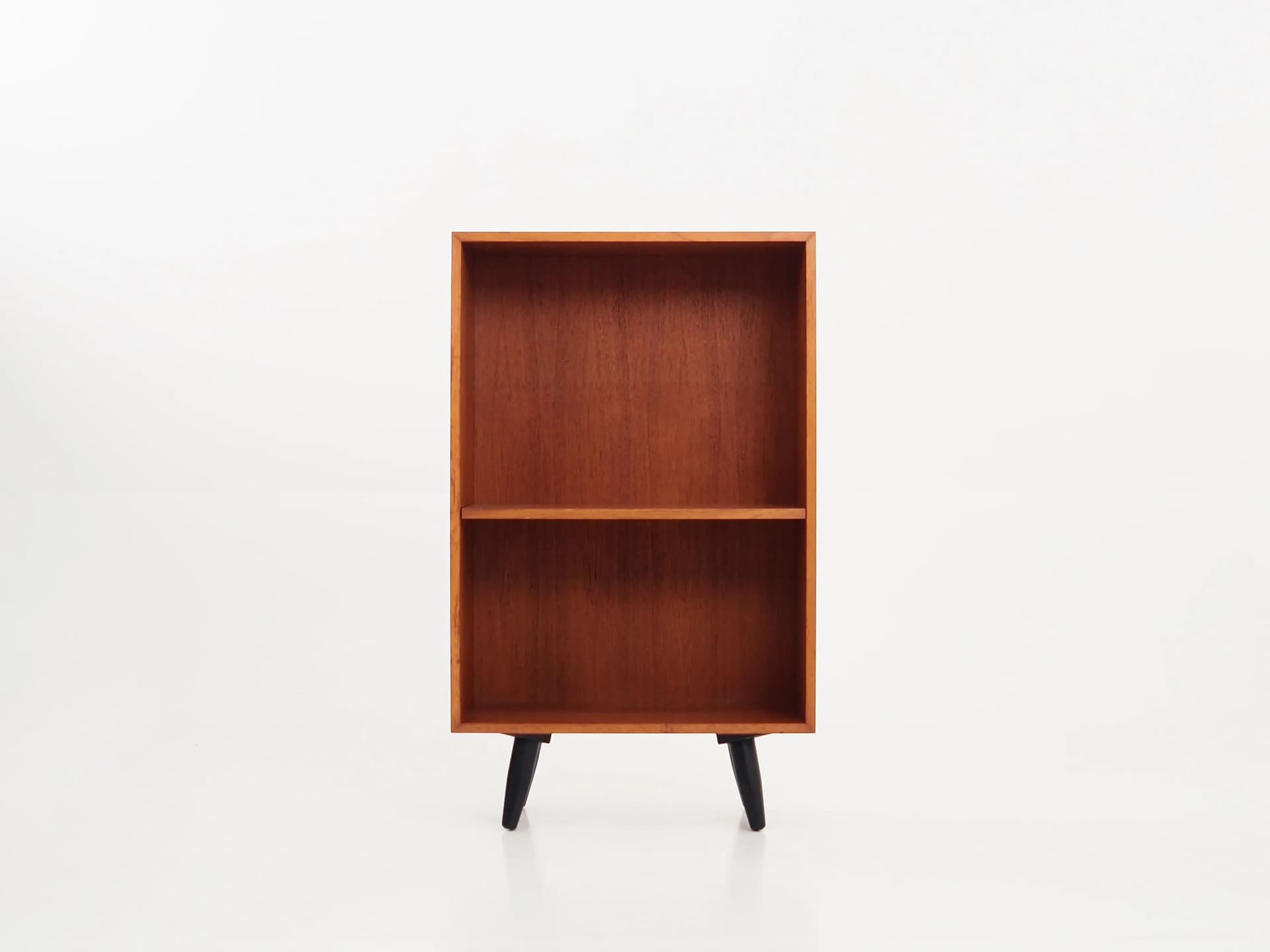 Bookcase, orange teak, Denmark, 1970s - 26850