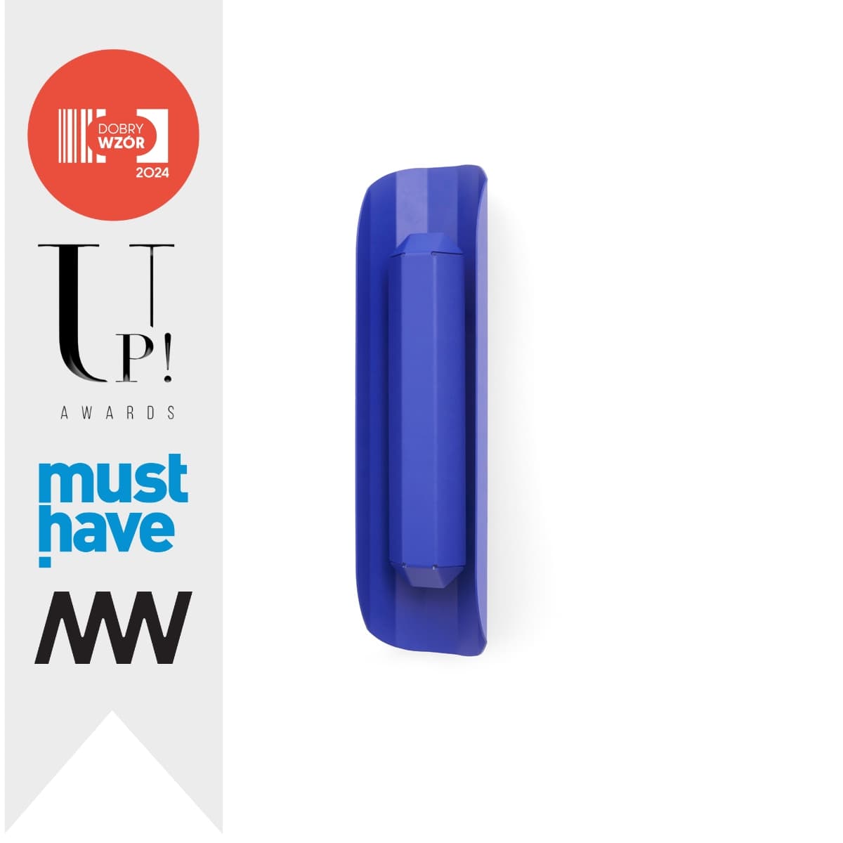 APOLIN 45cm wall lamp, cobalt, Kaspa x Grynasz Studio - 3031