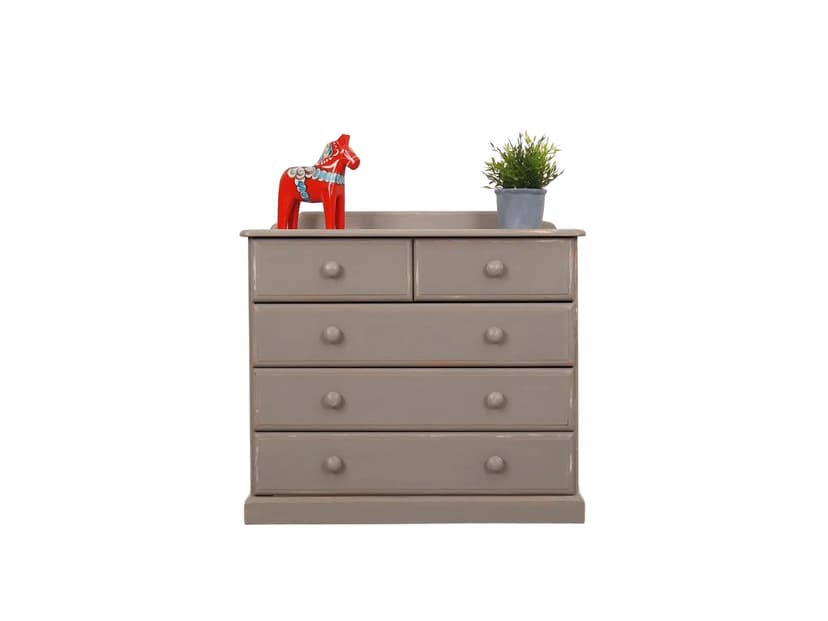 Komoda, sosna szara, Dania, lata 60.