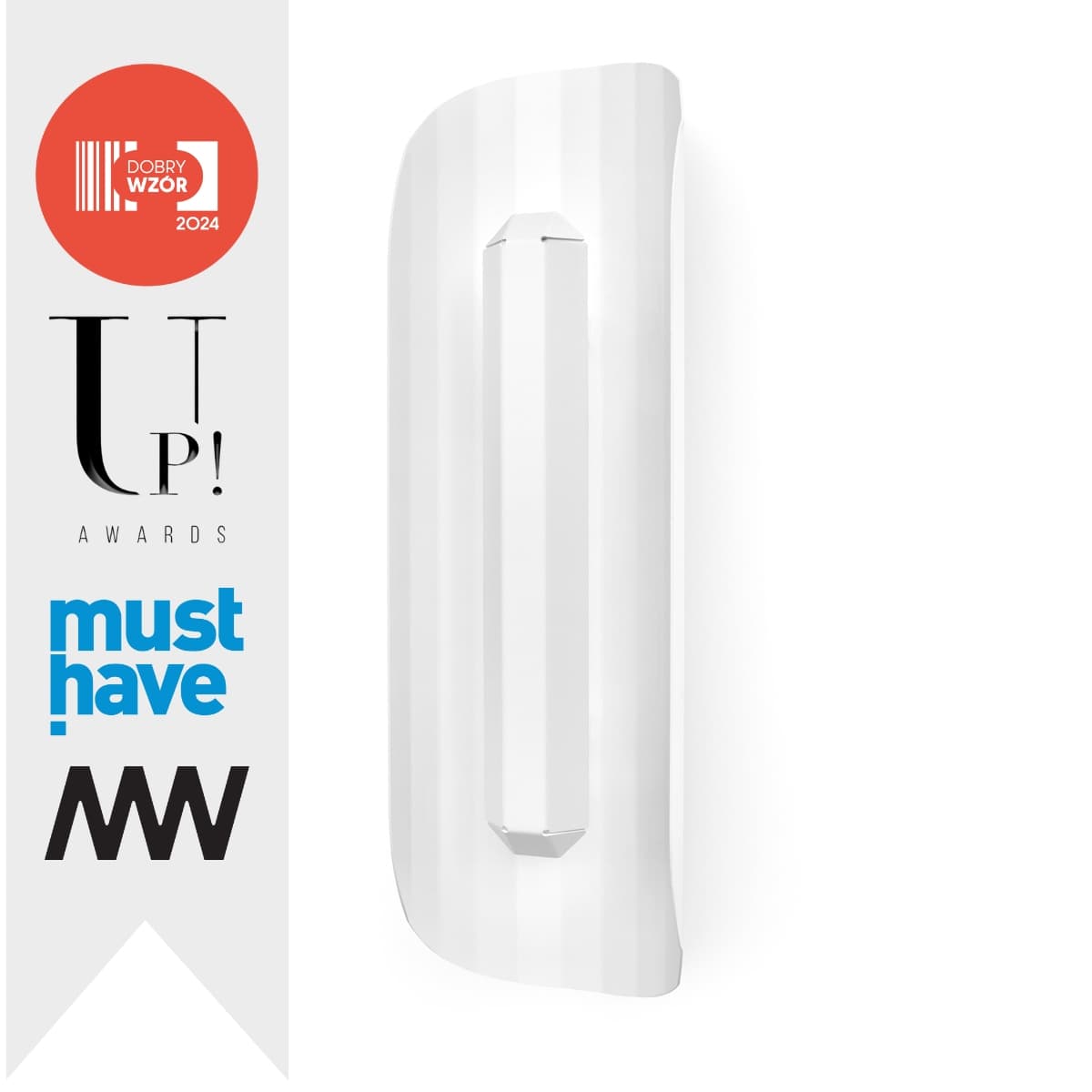 Kinkiet APOLIN 65 cm biały, Kaspa x Grynasz Studio - 3073