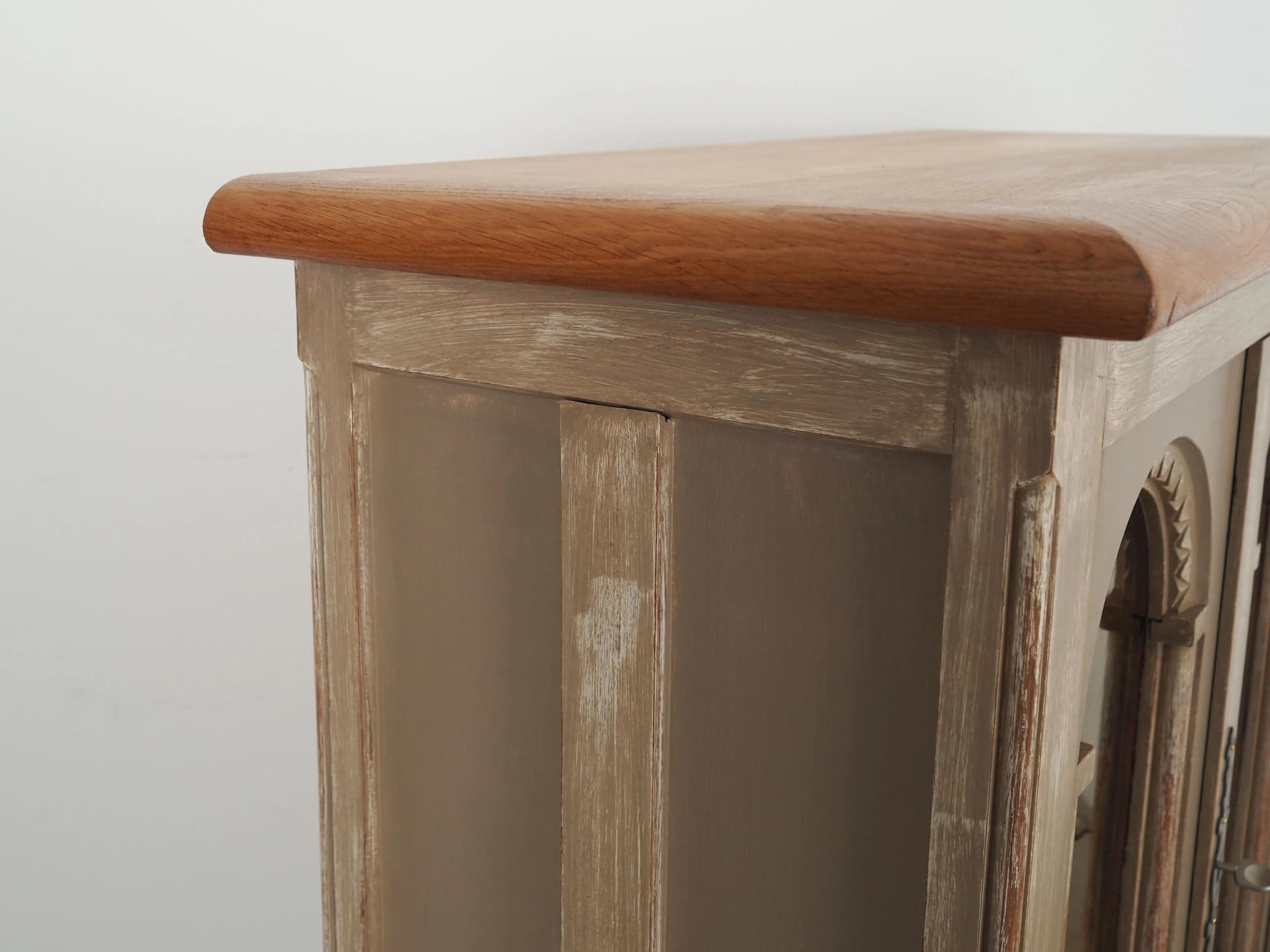 Witryna, dąb beżowy, Dania, lata 60. - 27456