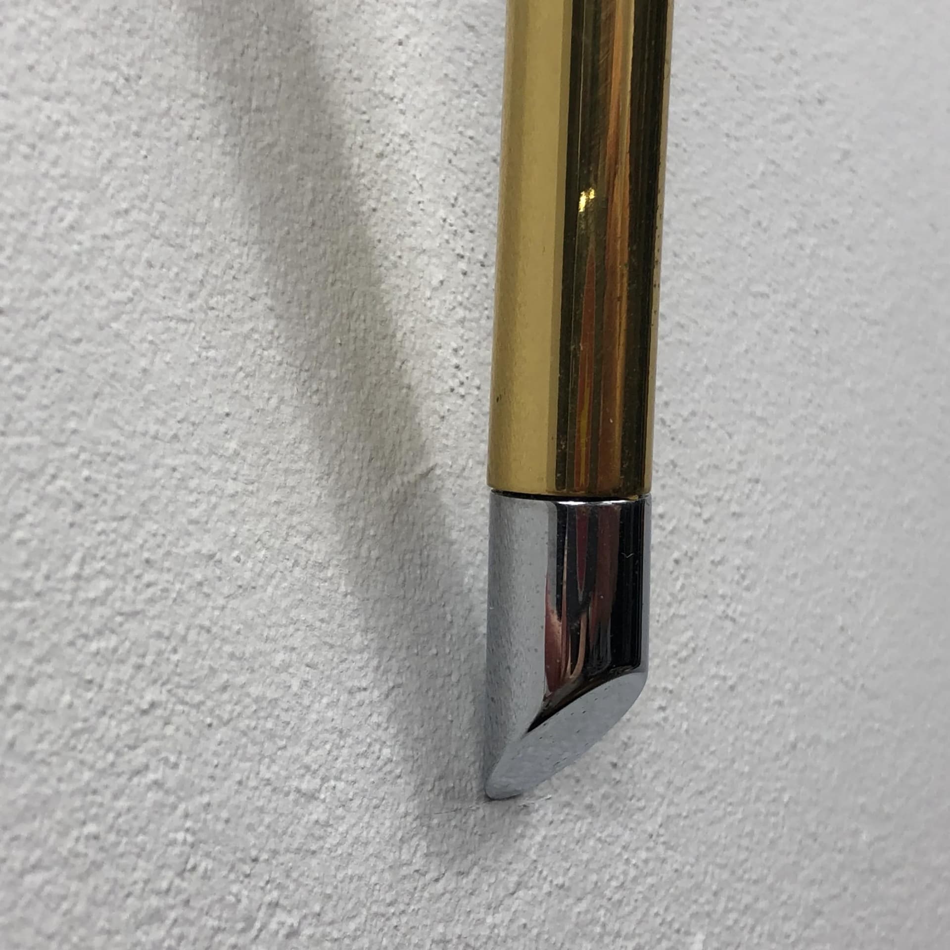 Pair of wall sconces, golden brass, KW Leuchten, Germany, 1970s. - 27562