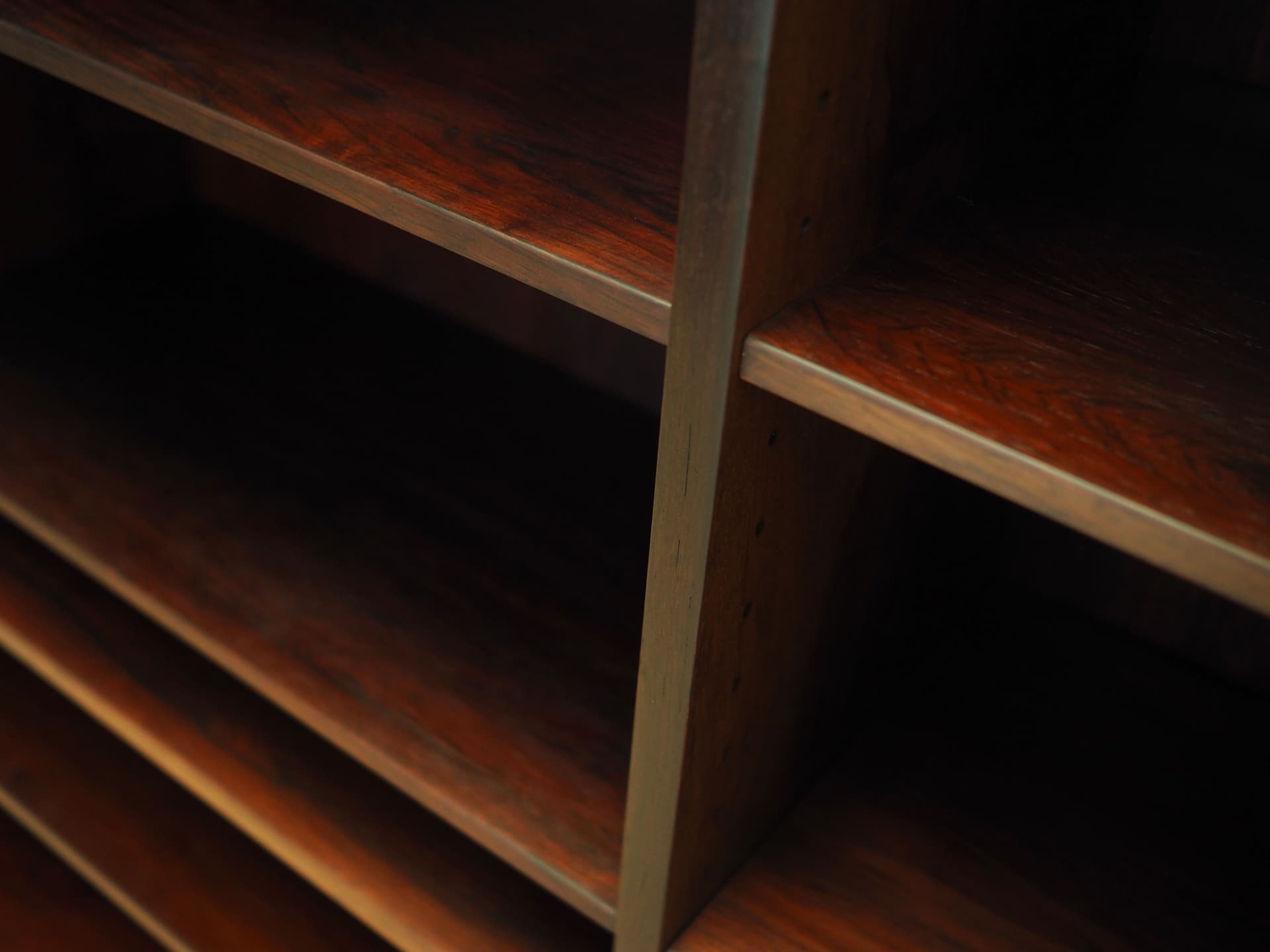 Bookcase Model 35, brown mahogany, Omann Jun, Denmark, 1970s. - 66077