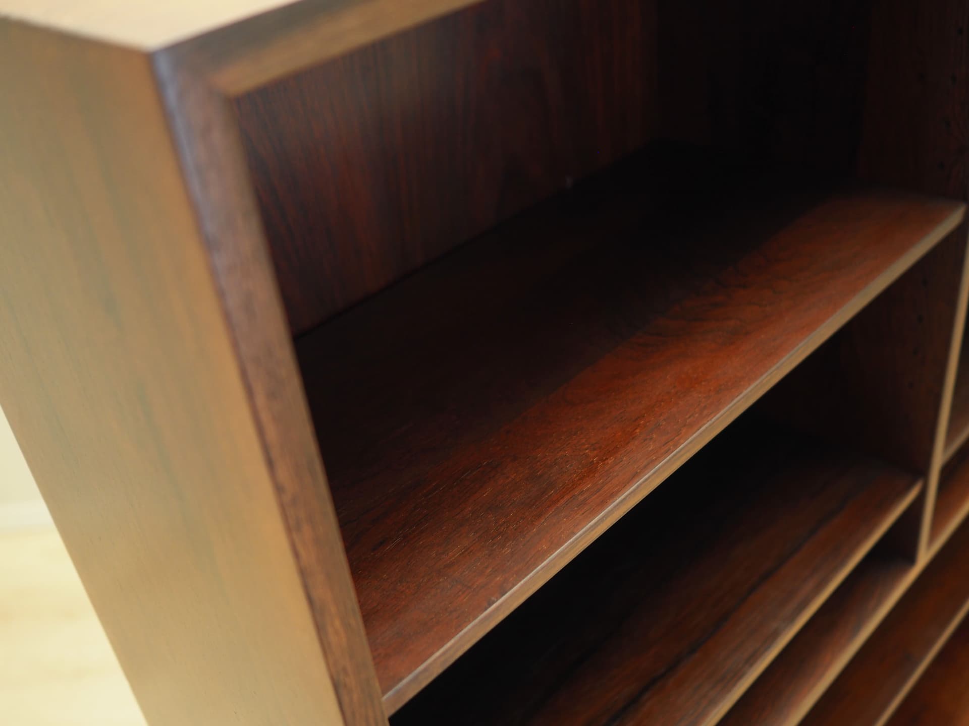 Bookcase Model 35, brown mahogany, Omann Jun, Denmark, 1970s. - 66076
