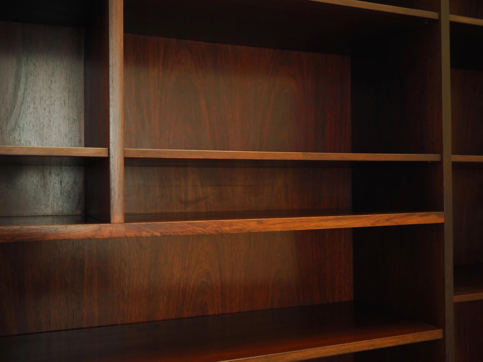 Bookcase Model 35, brown mahogany, Omann Jun, Denmark, 1970s. - 27649