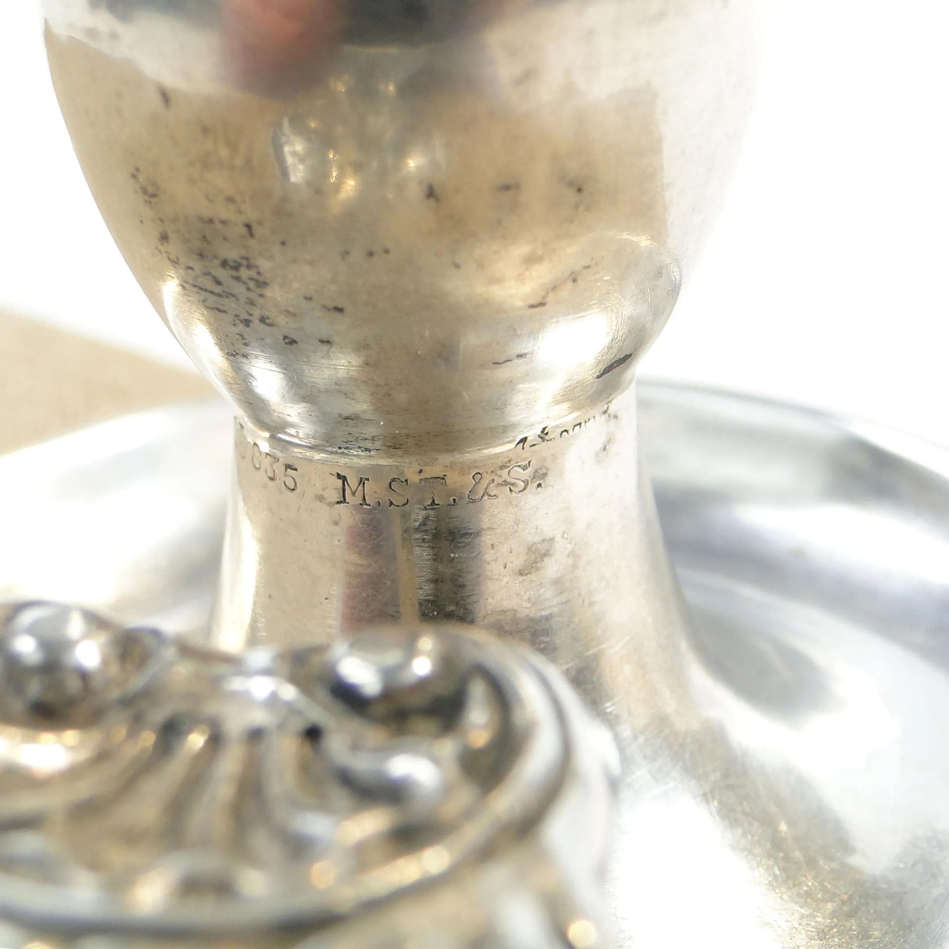 Bużuarek, srebro, Prusy, XIX wiek - 27591