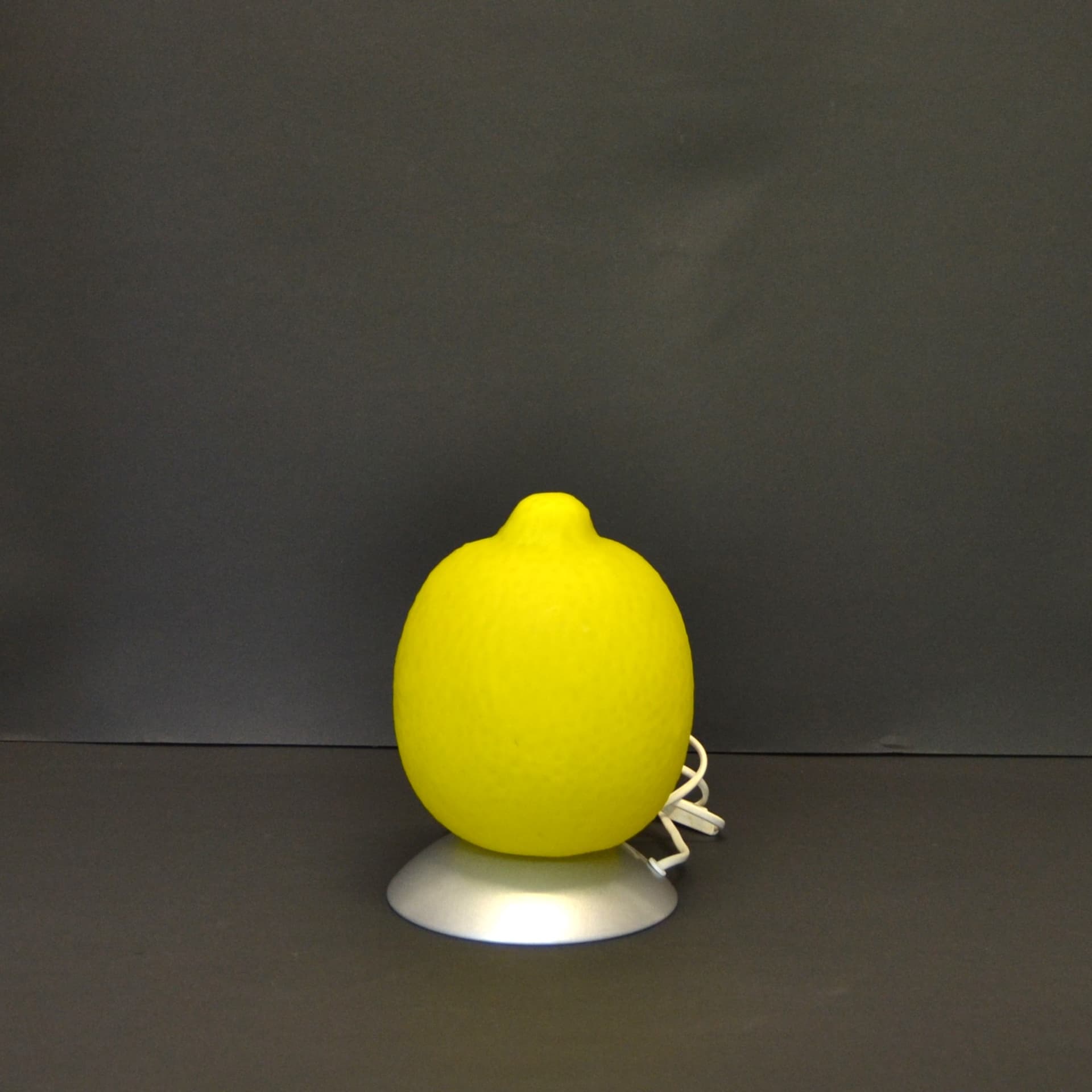 Table Lamp Lemon, yellow glass, Ikea, Sweden, 1990s. - 199