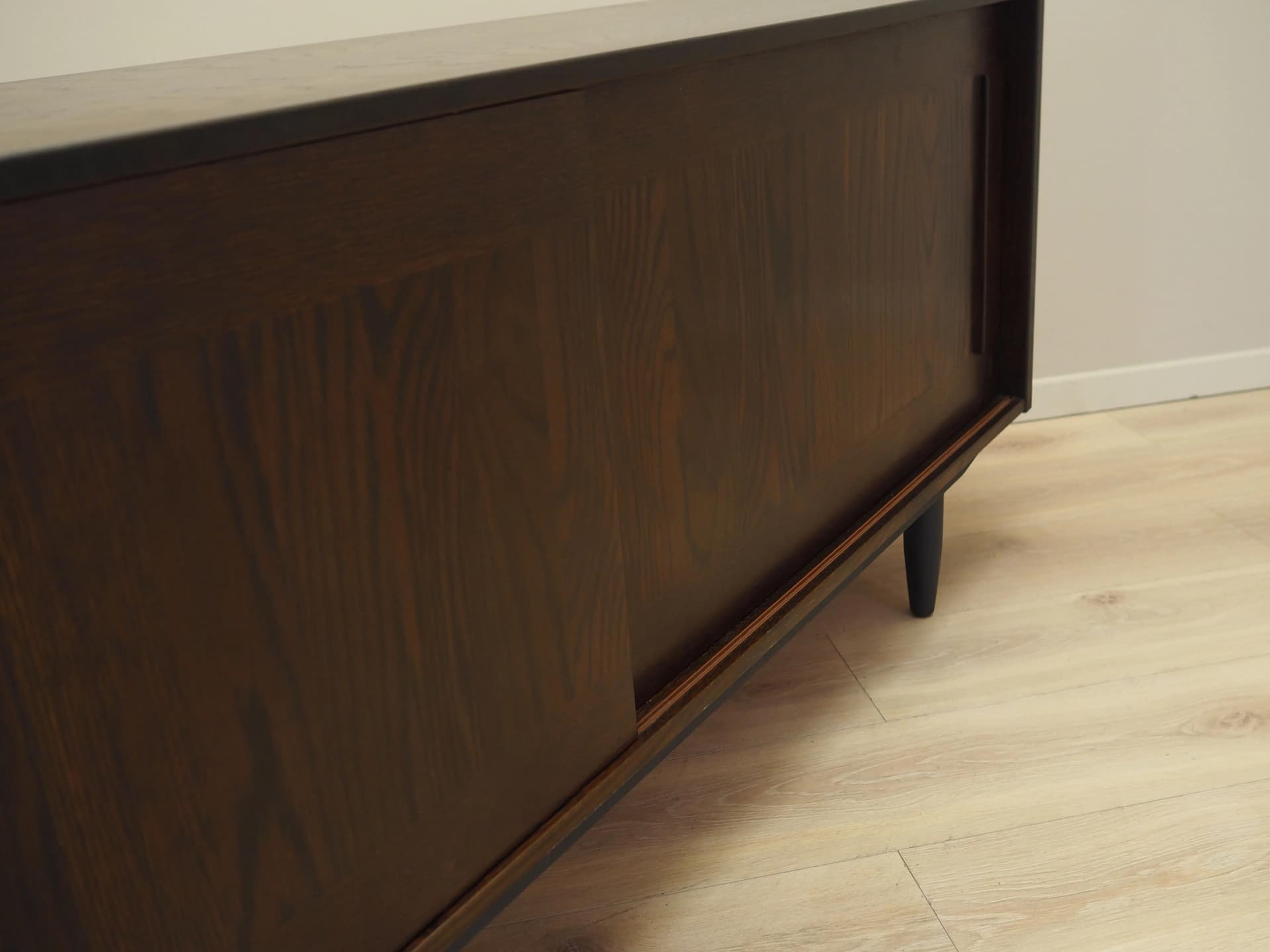 Sideboard, brown oak, Denmark, 1970s - 27790