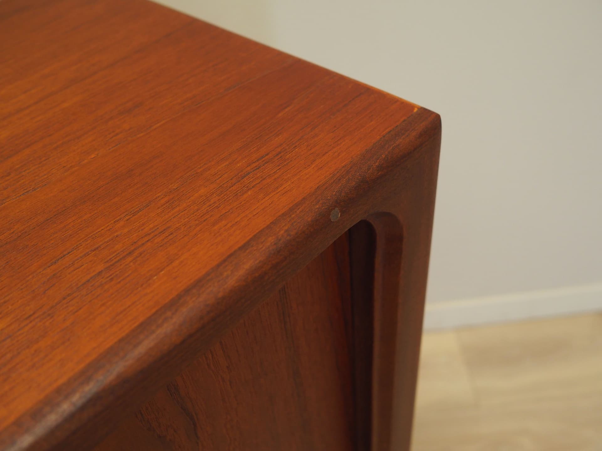 Sideboard, brown teak, Denmark, 1970s - 66006