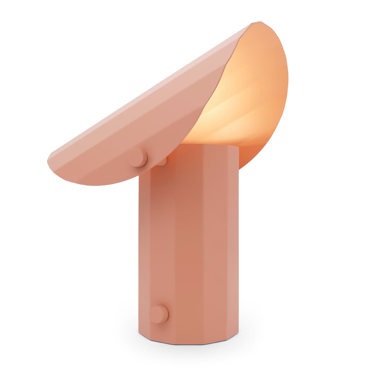 Lampa stojąca APOLIN 30 cm złamany różowy, Kaspa x Grynasz Studio - 3279