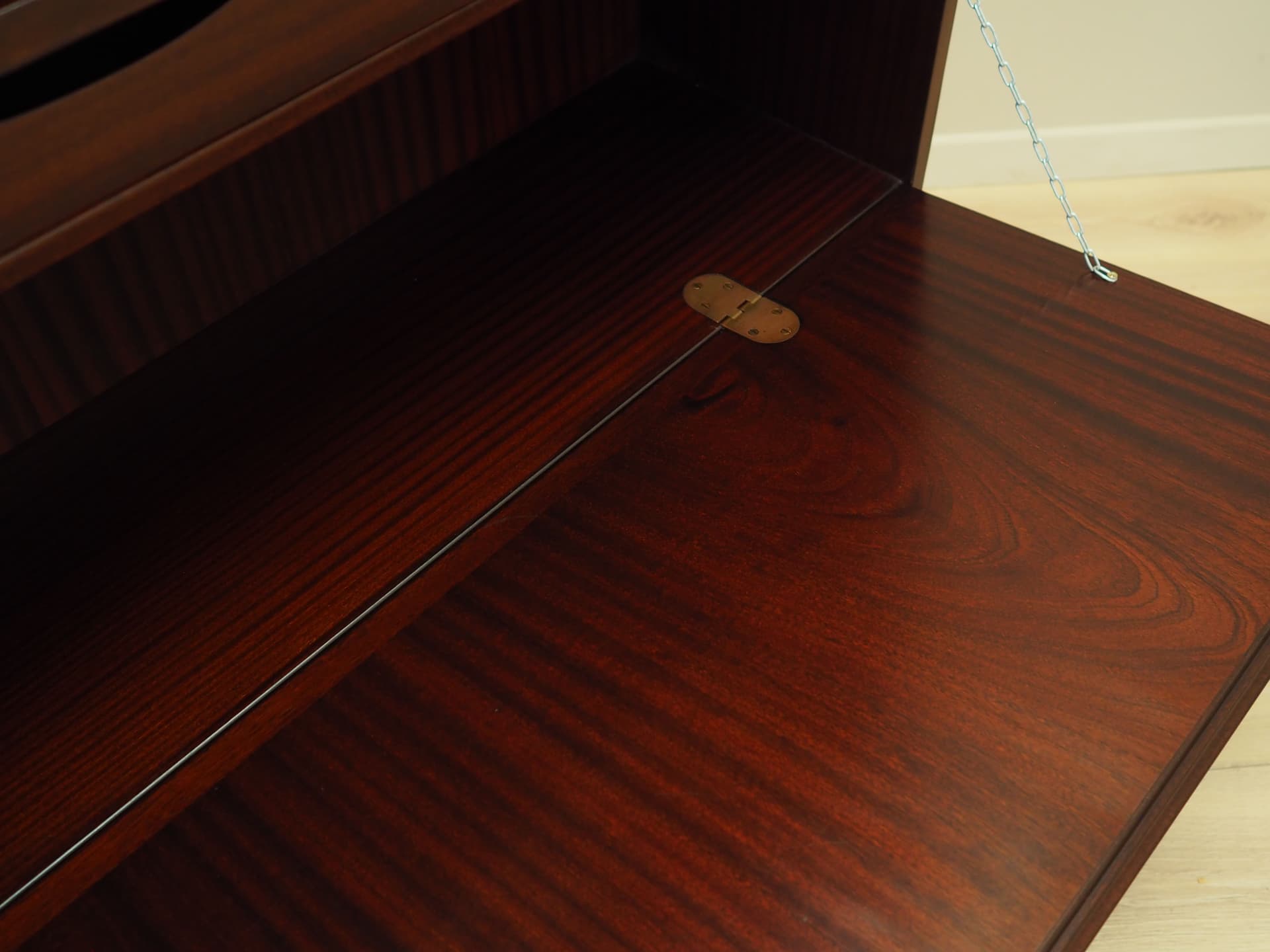 Regał model 9, mahoń brązowy ciemny, Omann Jun, Dania, lata 70. - 65995