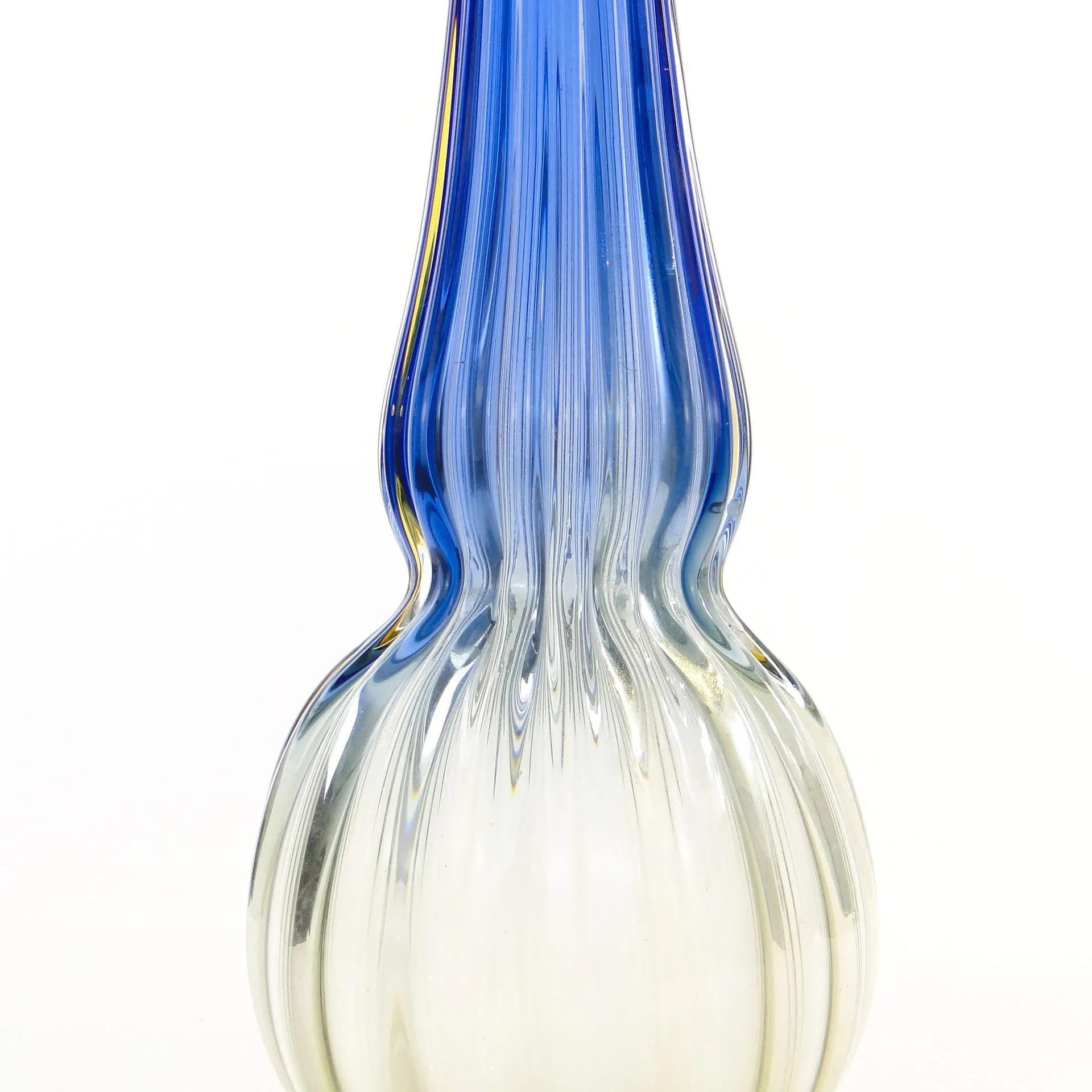 Wazon secesyjny, cieniowane szkło multikolor, Wilhelm Kralik, Czechy, początek XX w. - 28901