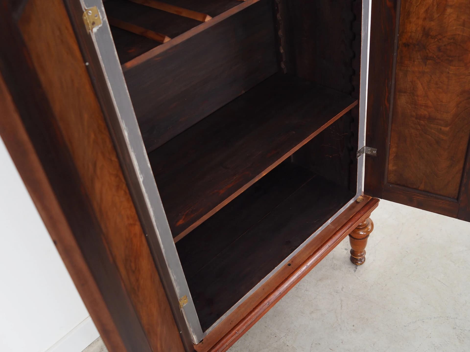 Komoda, szary, sosna, mahoń, Dania, lata 60. - 28966