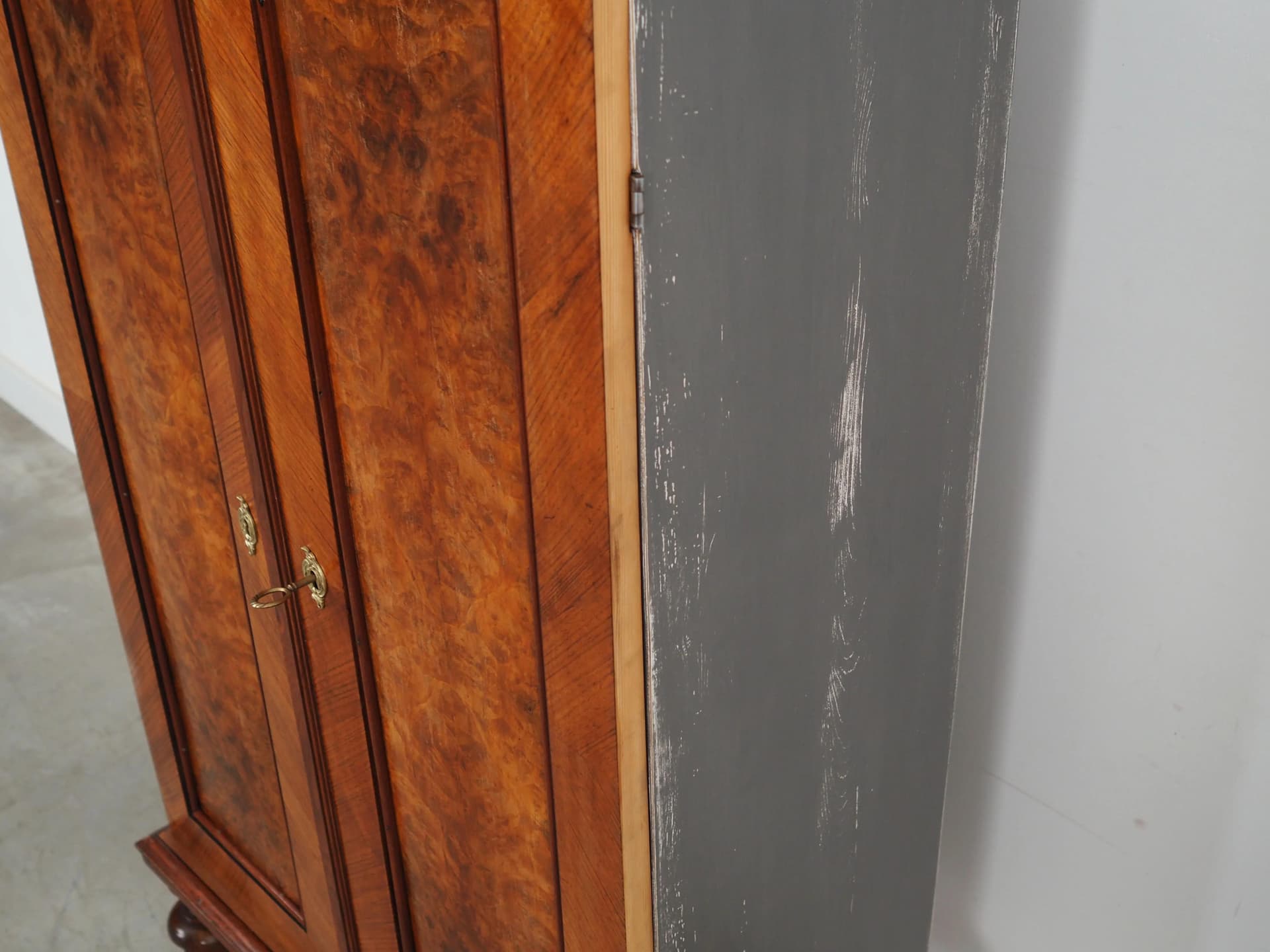 Komoda, szary, sosna, mahoń, Dania, lata 60. - 28967