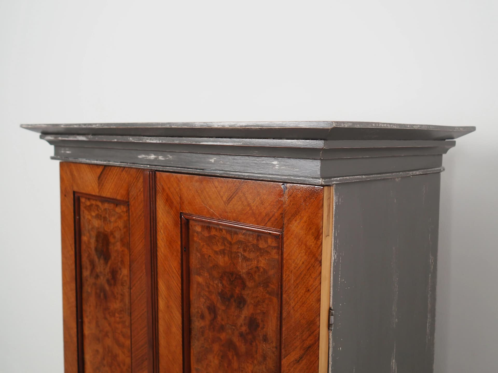 Komoda, szary, sosna, mahoń, Dania, lata 60. - 28965