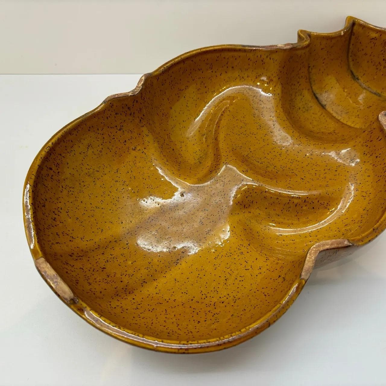 Forma do wypieków Bałwan, brązowy, kamionka, Niemcy, lata 90. - 29139