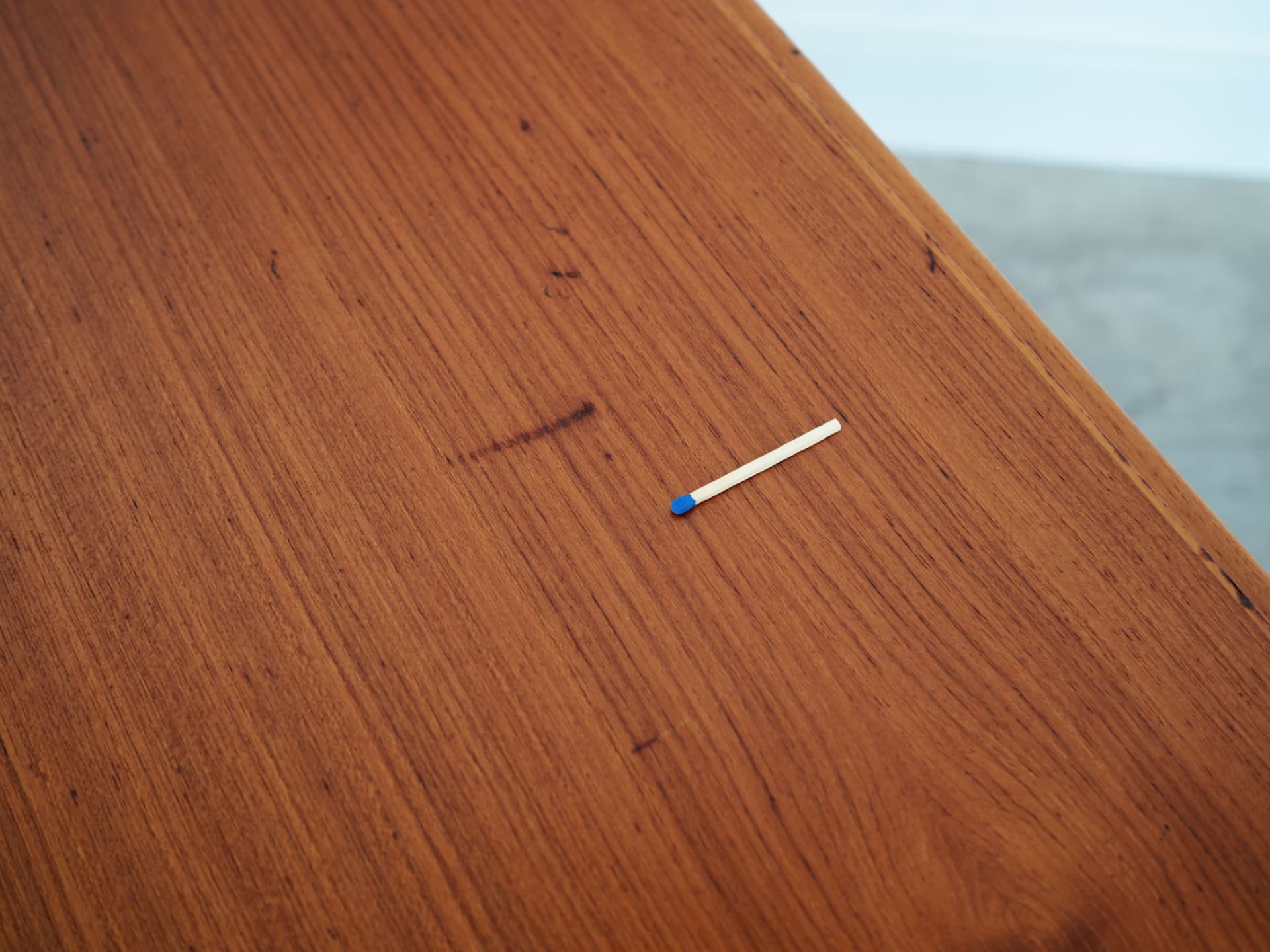 Stolik kawowy, teak pomarańczowy, Dania, lata 70. - 64804