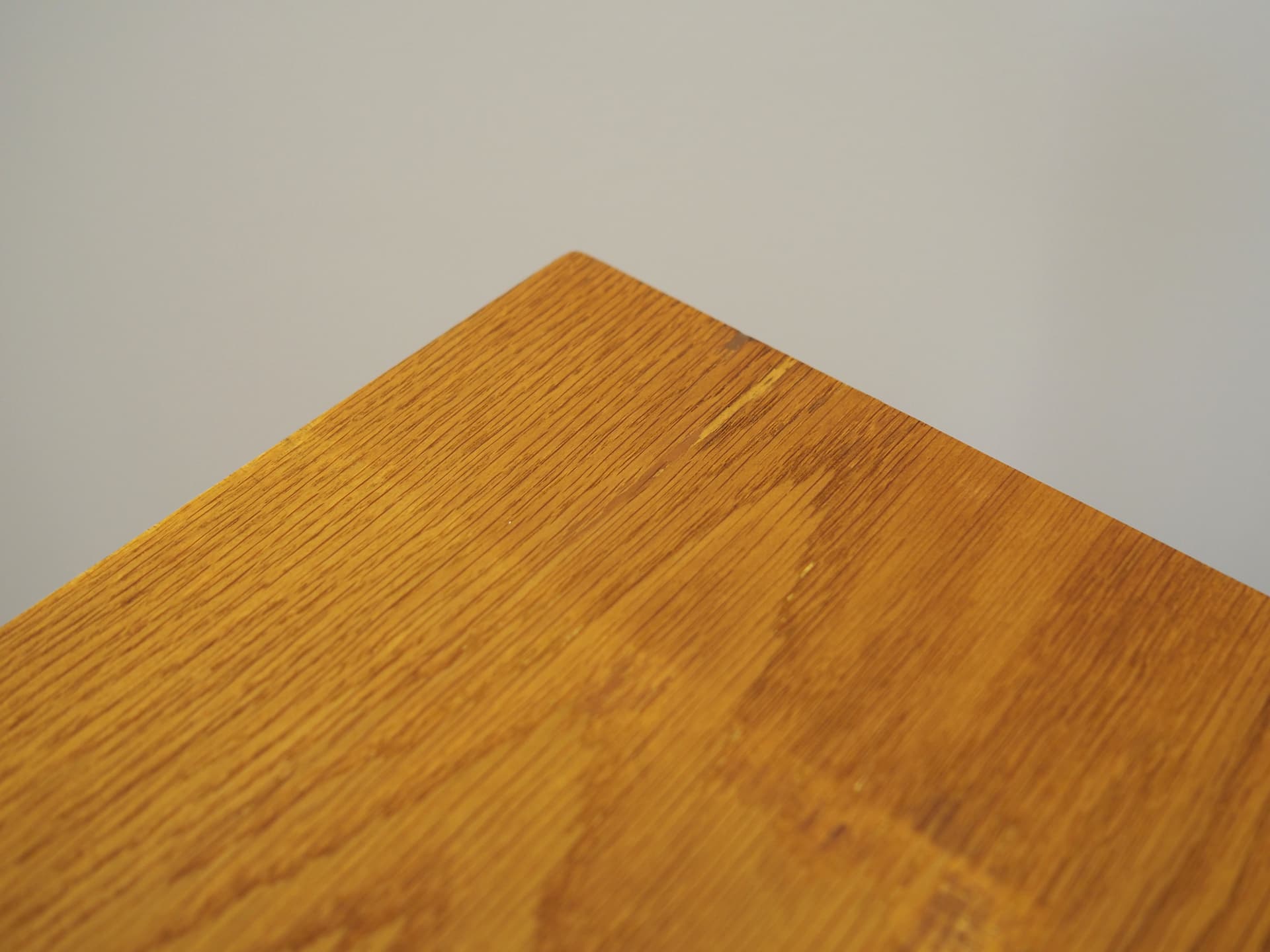 Bookshelf, brown ash, black wood legs, by B. Mogensen, Sweden, 1960s. - 64787