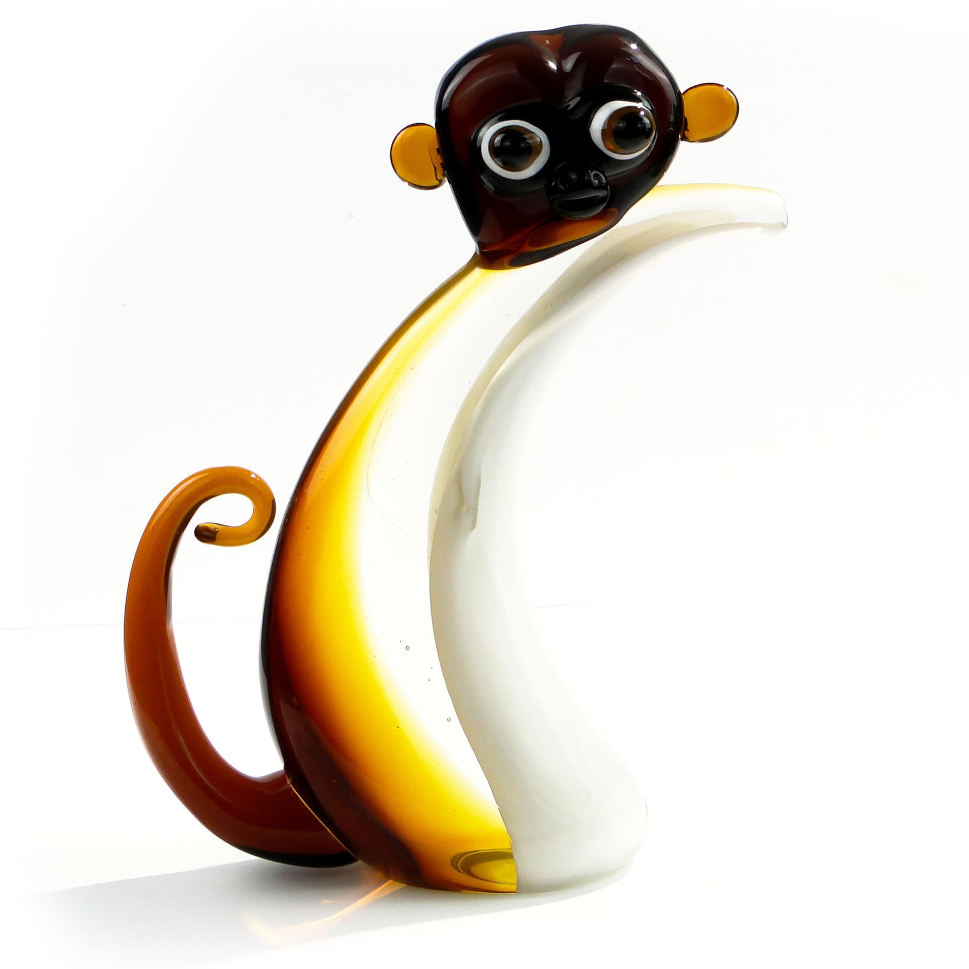 Decorative figurine, multicolor glass, Murano, Italy, 1980s. - 3506