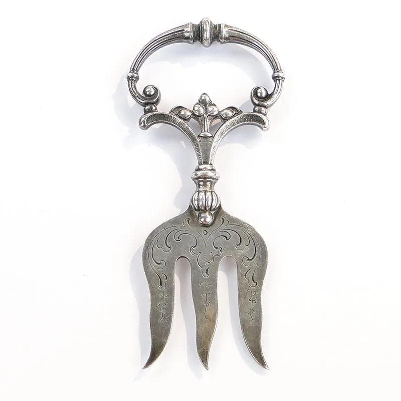 Bread Fork Neo-Baroque, Silver, WMF, Germany, 19th c. - 29744