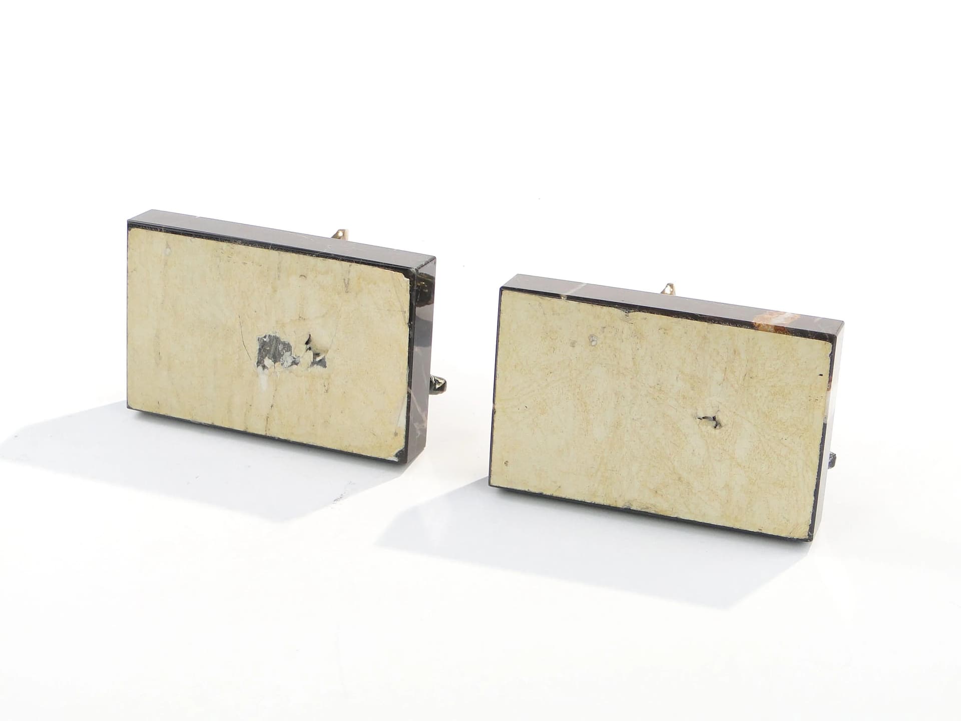 Pair of bookends Art Deco, black marble, France, 1920s - 29741